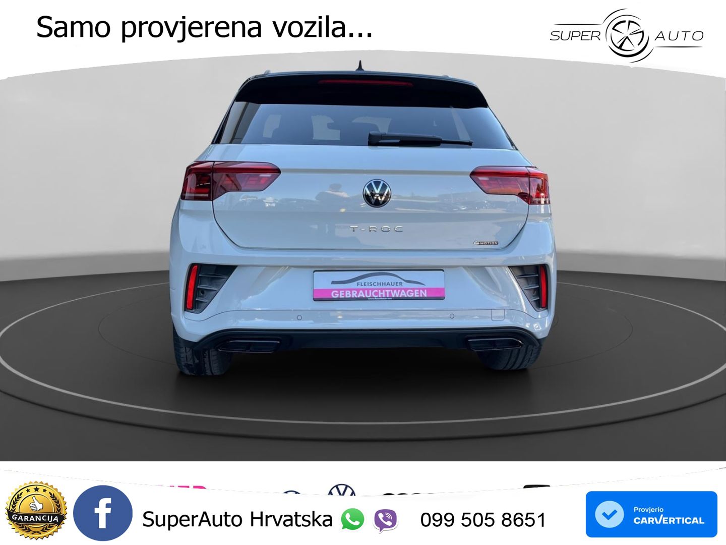 Volkswagen T-Roc I 2.0 TSI (190 KS) 4M DSG LED+GR SJED+ACC