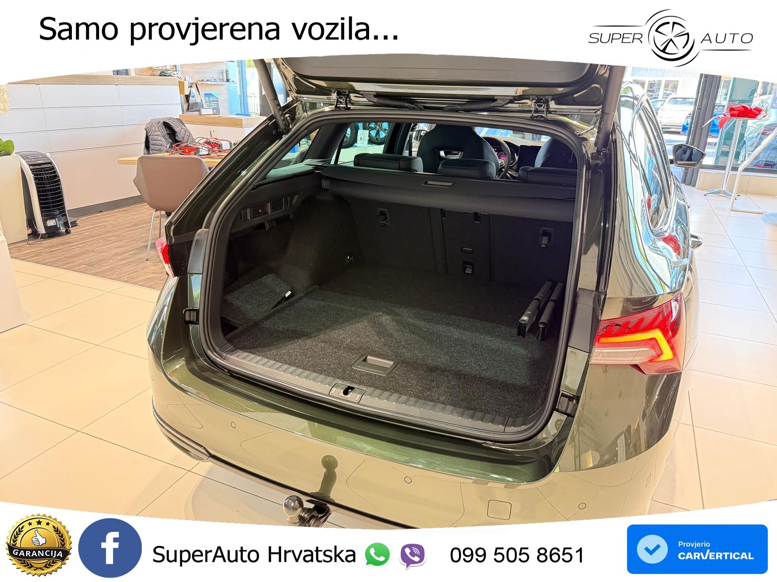 Škoda Octavia Combi 1.5 TSI (150 KS) DSG SportLine LED+GR SJED+ACC