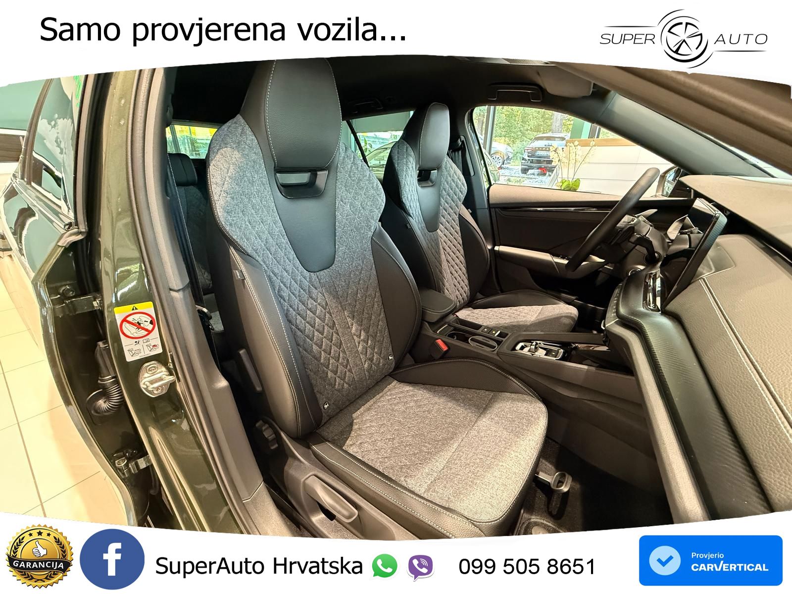 Škoda Octavia Combi 1.5 TSI (150 KS) DSG SportLine LED+GR SJED+ACC