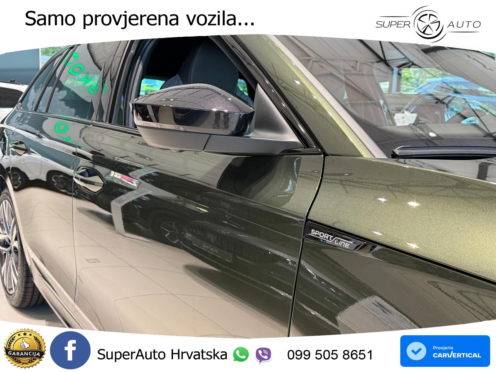 Škoda Octavia Combi 1.5 TSI (150 KS) DSG SportLine LED+GR SJED+ACC