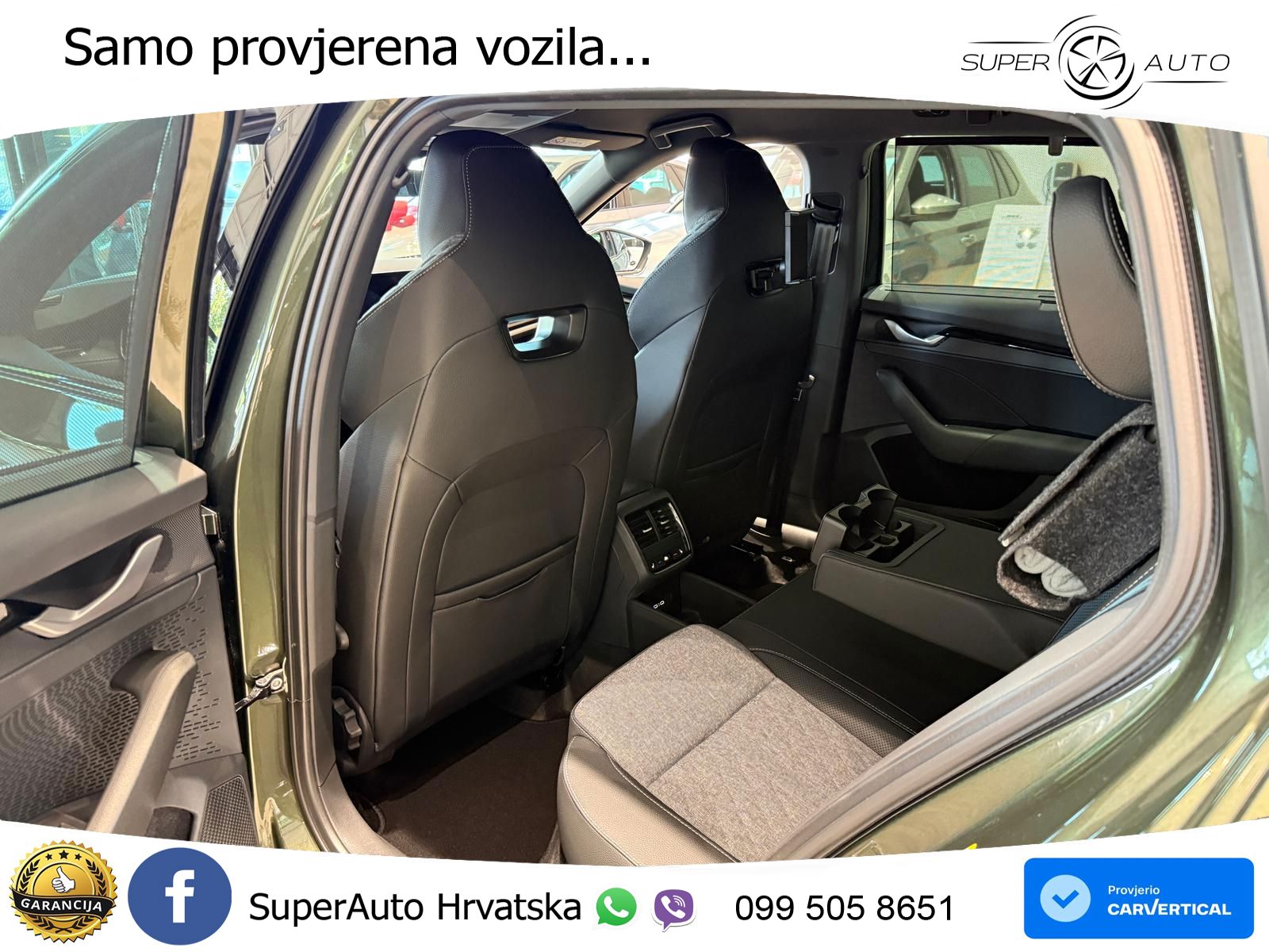 Škoda Octavia Combi 1.5 TSI (150 KS) DSG SportLine LED+GR SJED+ACC
