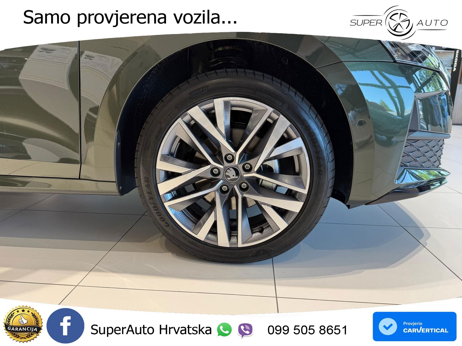 Škoda Octavia Combi 1.5 TSI (150 KS) DSG SportLine LED+GR SJED+ACC