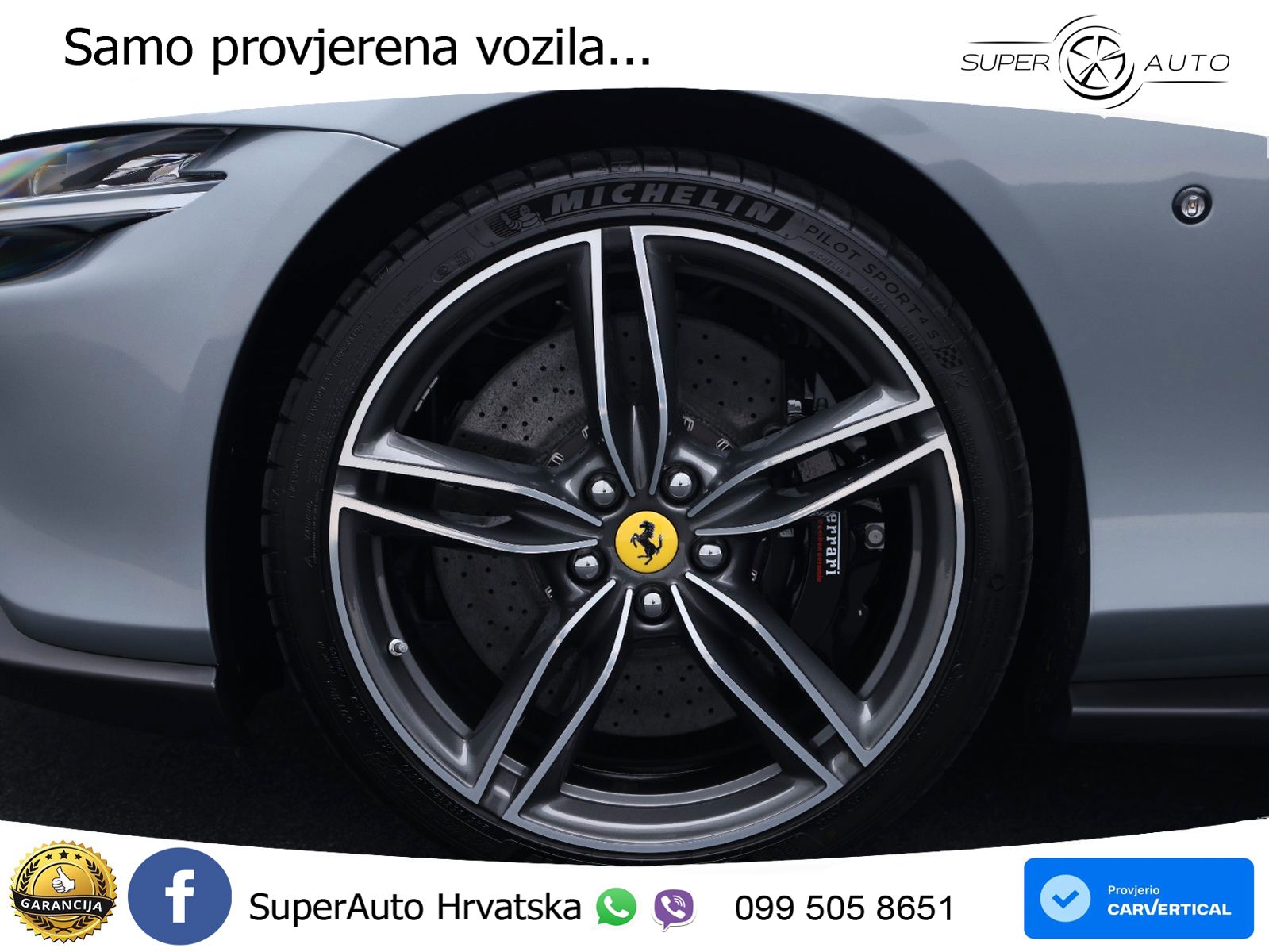 Ferrari Roma Spider 3.9 V8 (620 KS) F1 DCT LED+GR SJED+ACC