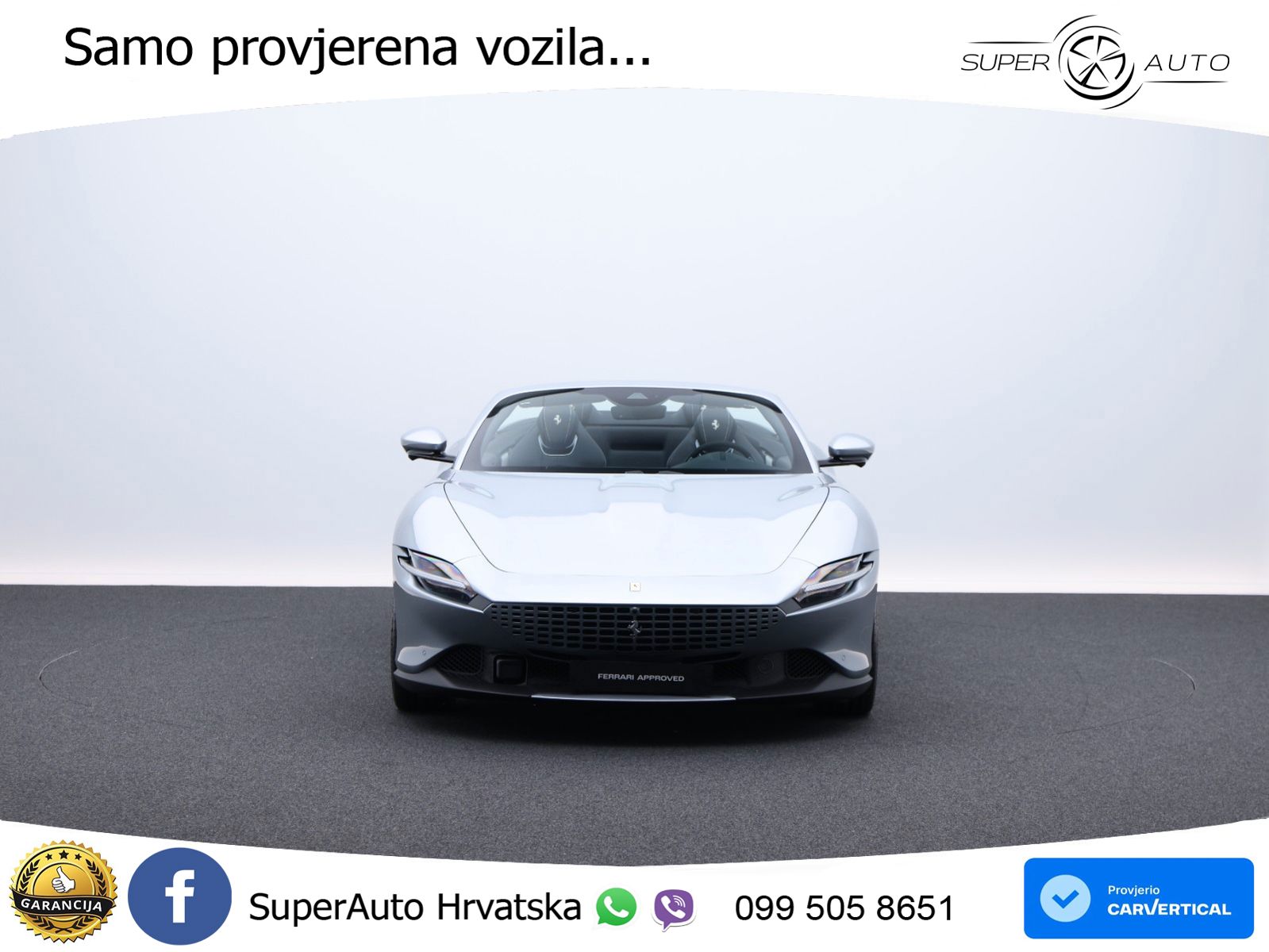 Ferrari Roma Spider 3.9 V8 (620 KS) F1 DCT LED+GR SJED+ACC