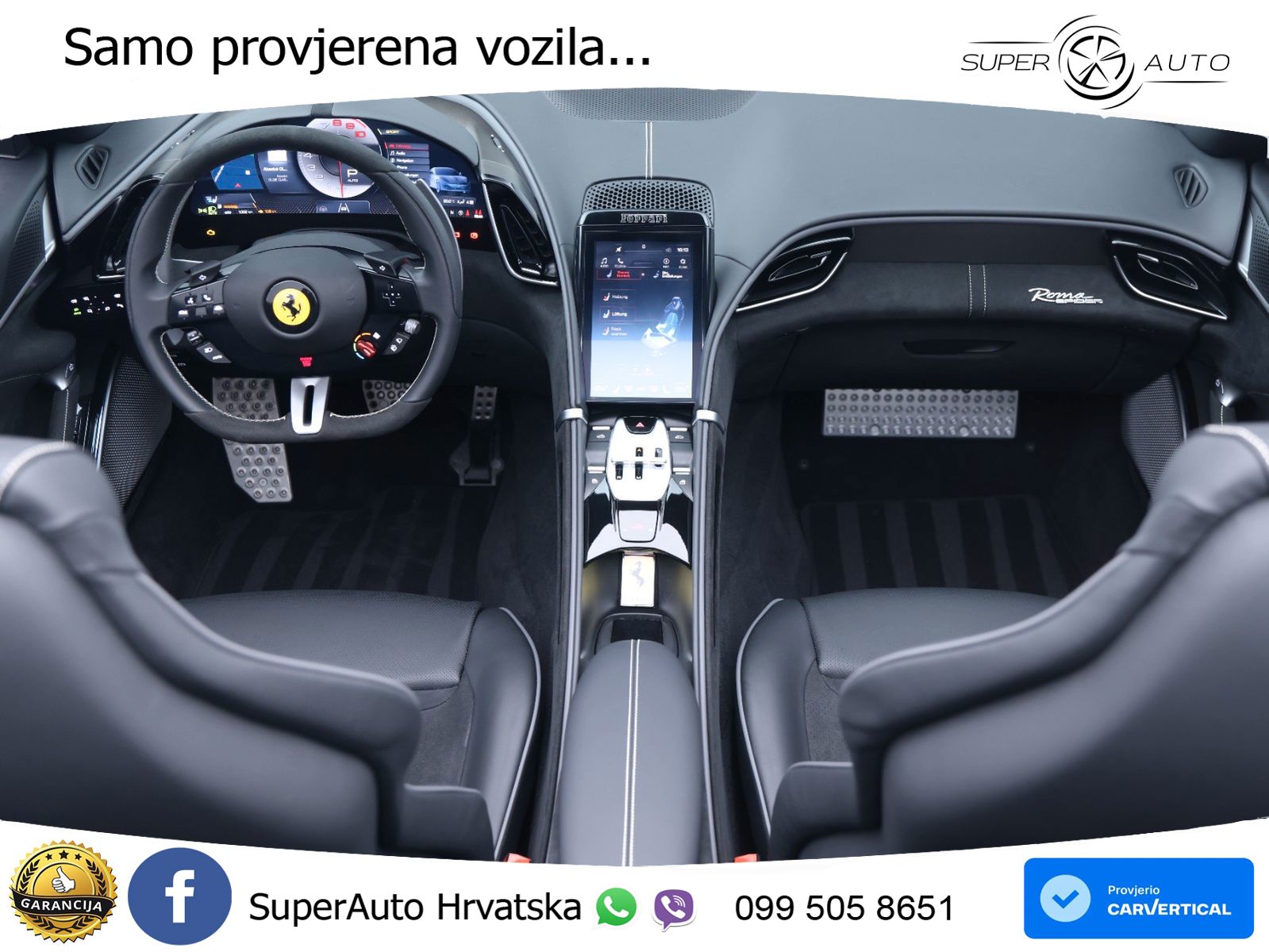 Ferrari Roma Spider 3.9 V8 (620 KS) F1 DCT LED+GR SJED+ACC