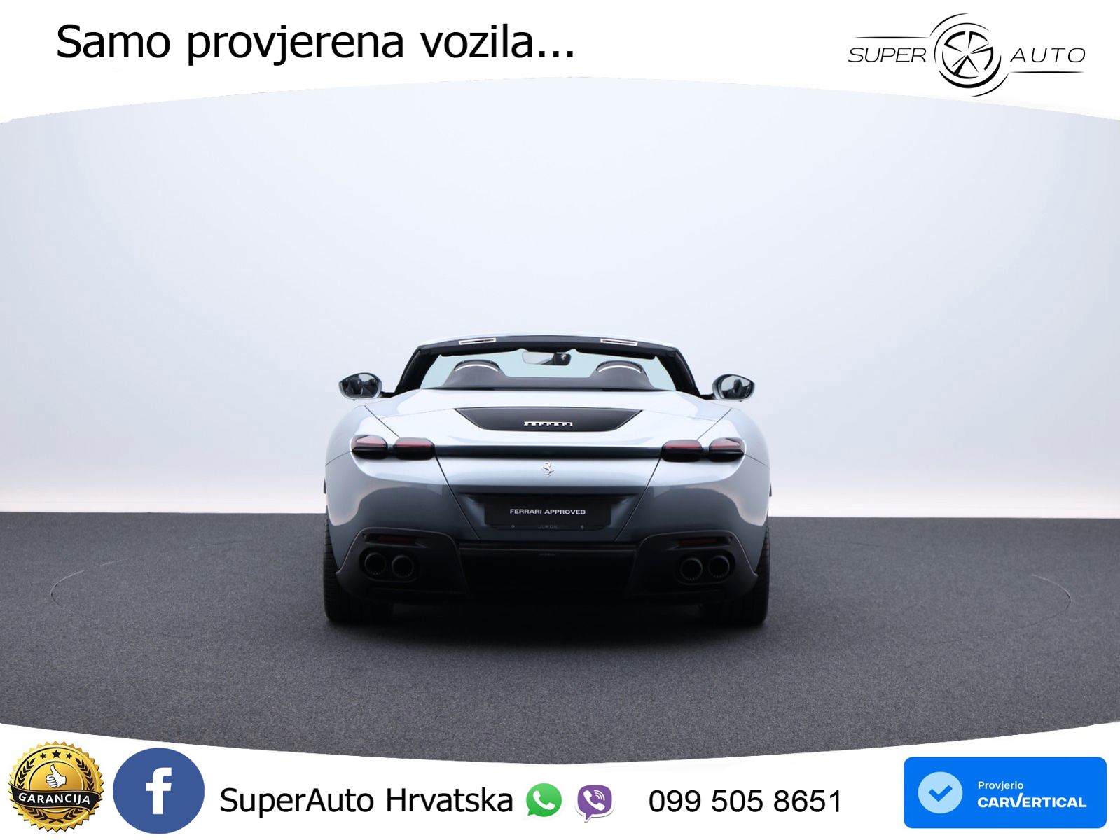 Ferrari Roma Spider 3.9 V8 (620 KS) F1 DCT LED+GR SJED+ACC