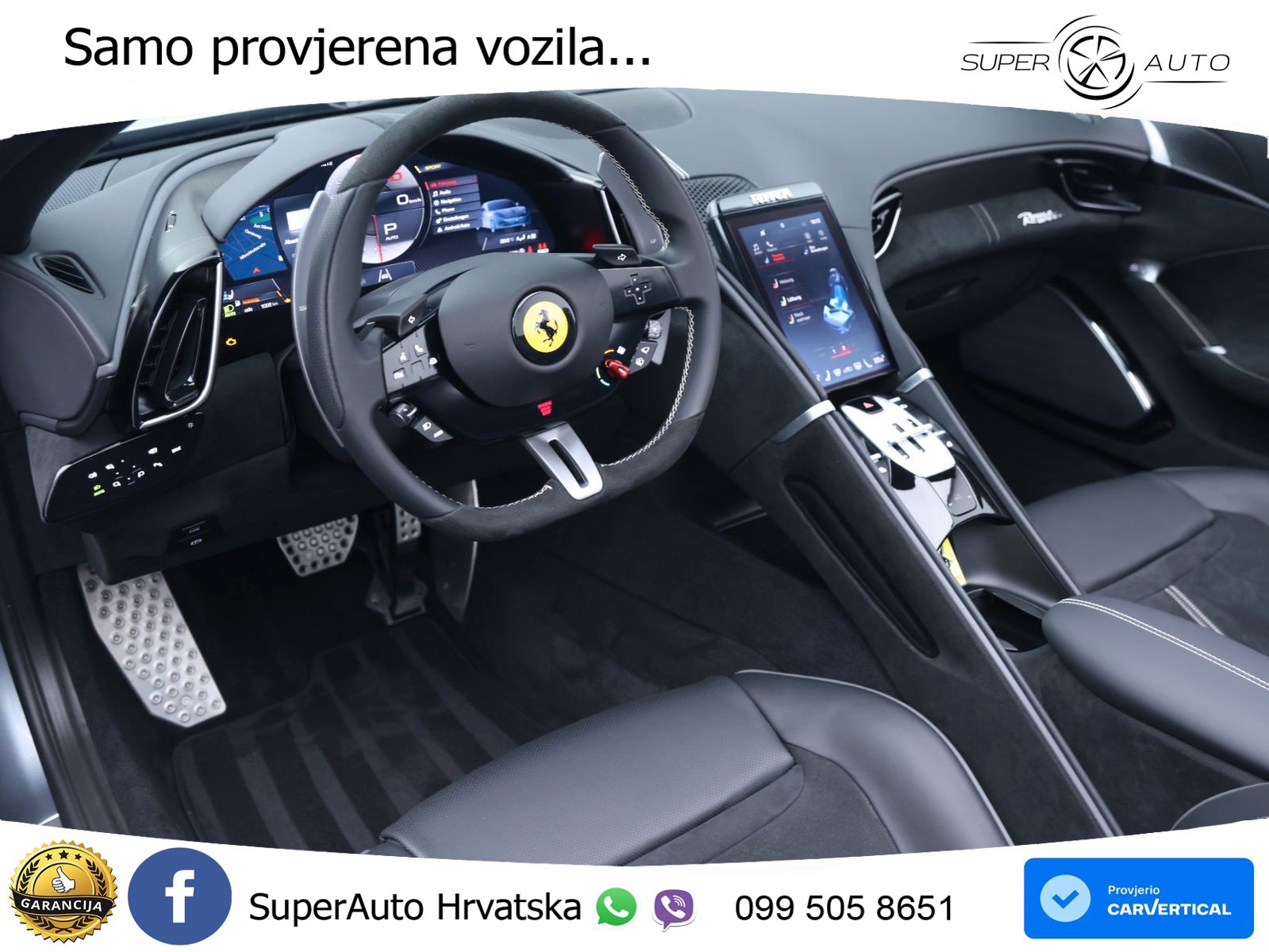 Ferrari Roma Spider 3.9 V8 (620 KS) F1 DCT LED+GR SJED+ACC