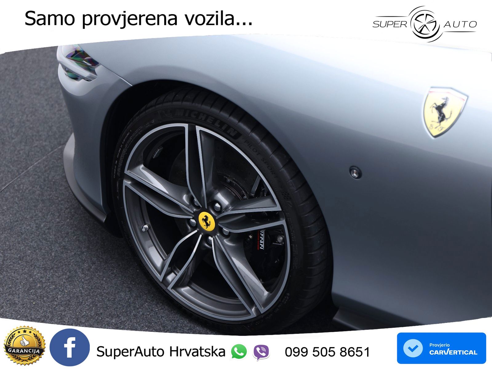Ferrari Roma Spider 3.9 V8 (620 KS) F1 DCT LED+GR SJED+ACC