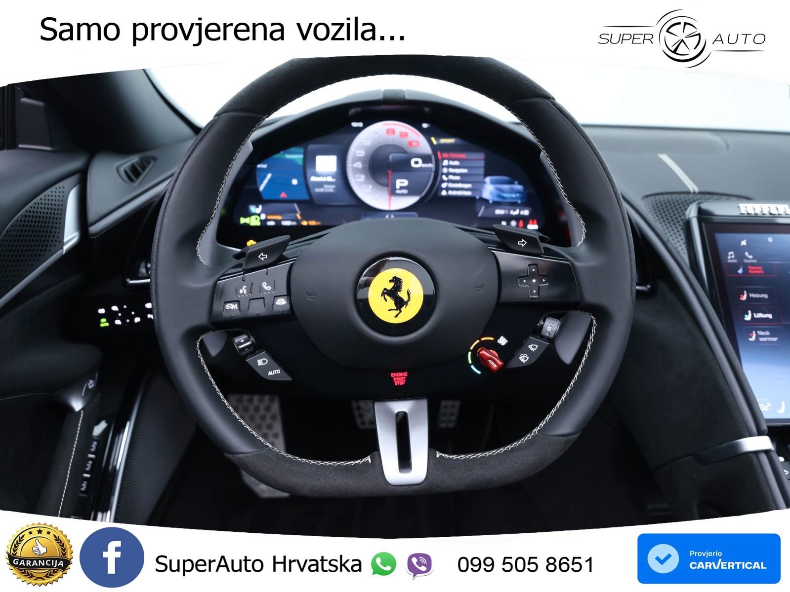 Ferrari Roma Spider 3.9 V8 (620 KS) F1 DCT LED+GR SJED+ACC