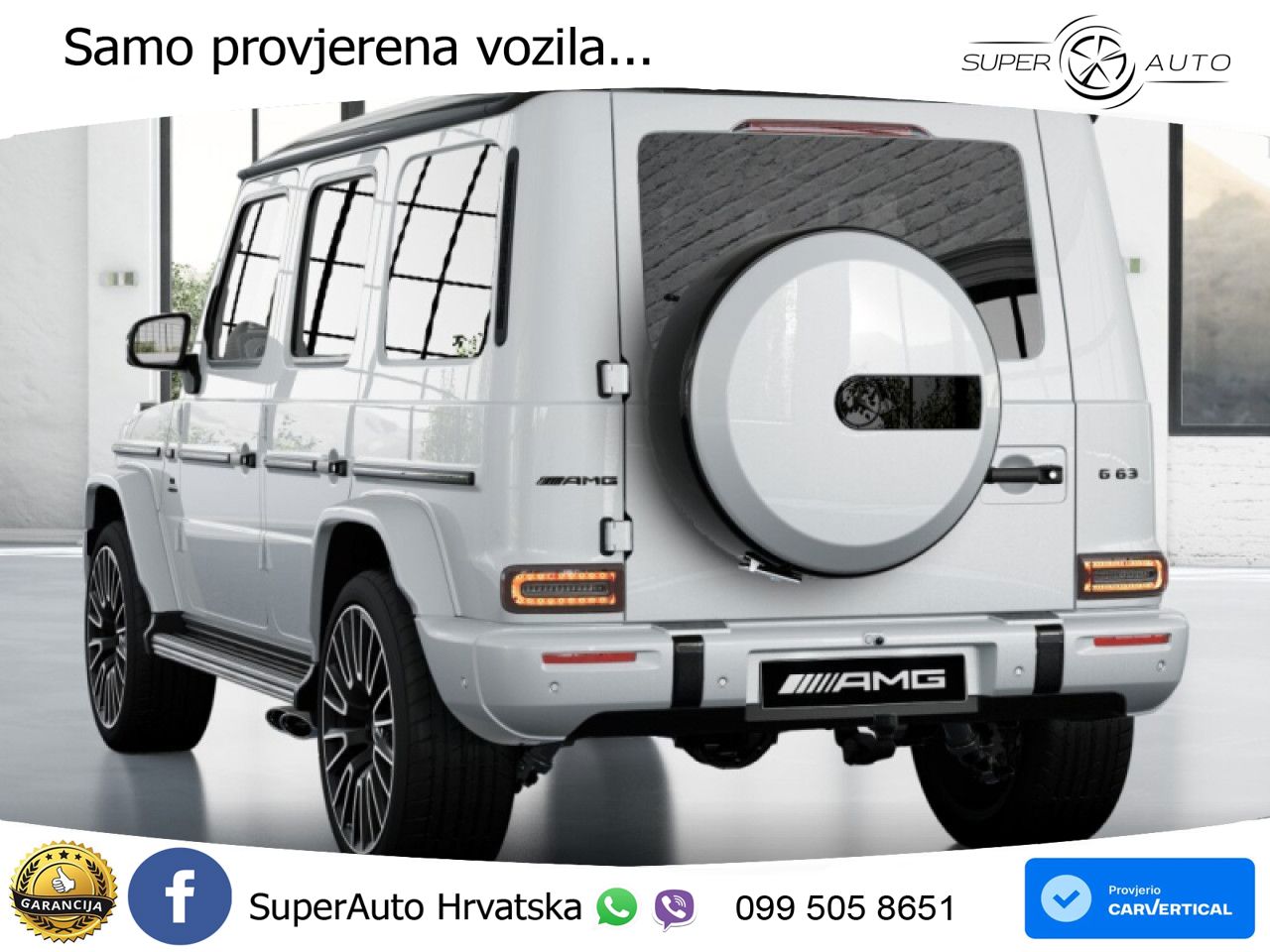 Mercedes AMG G 63 Long V8 (585 KS) 4MATIC 9G-TRONIC AMG SPEEDSHIFT TCT