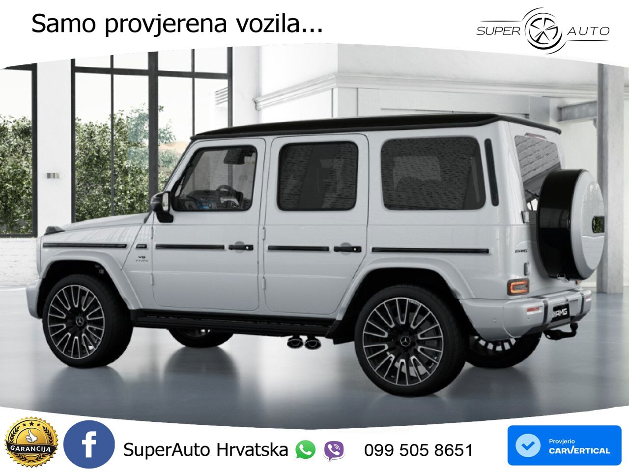 Mercedes AMG G 63 Long V8 (585 KS) 4MATIC 9G-TRONIC AMG SPEEDSHIFT TCT