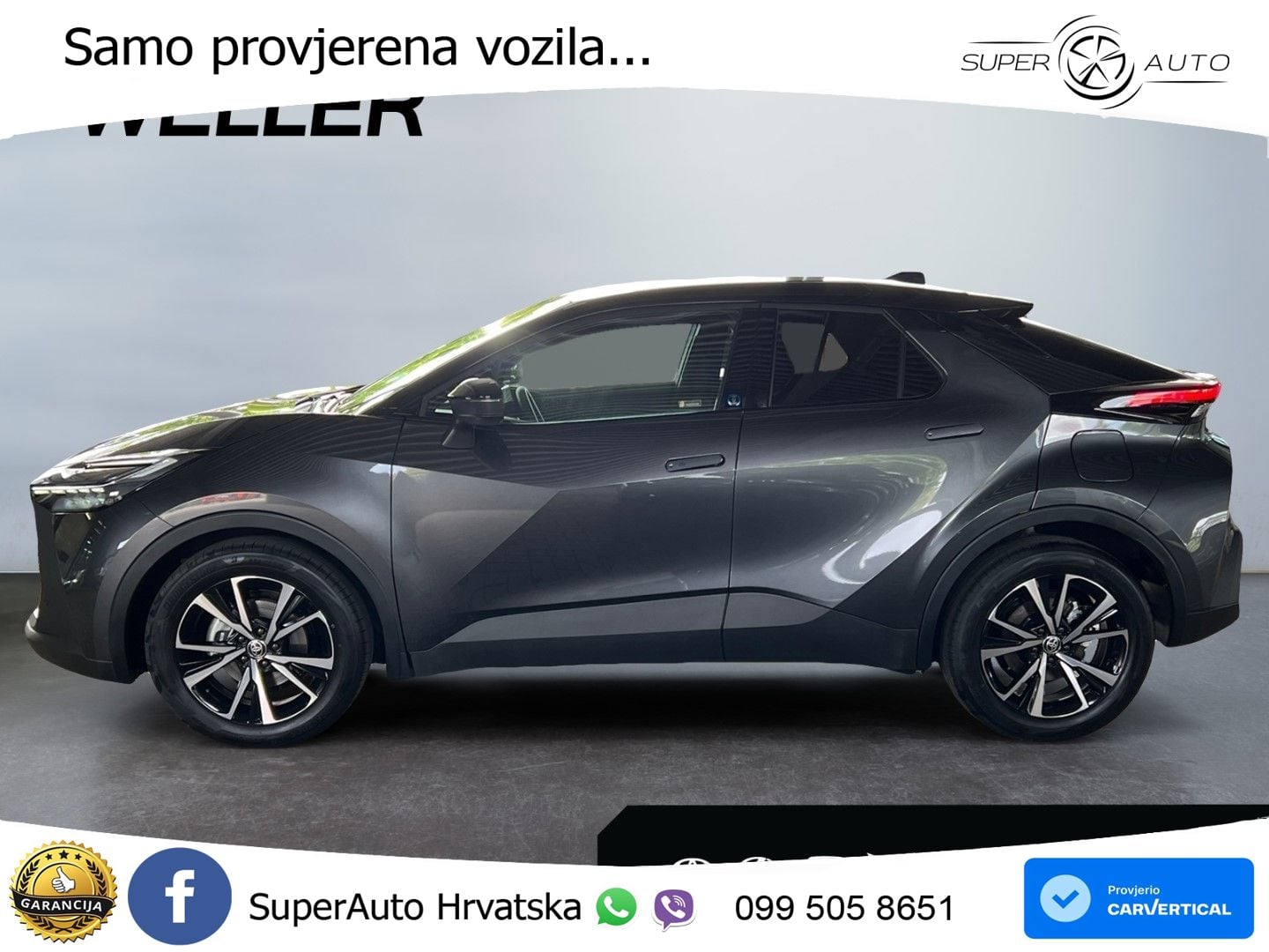 Toyota C-HR 1.8 (140 KS) Hybrid e-CVT Team D LED+GR SJED+ACC