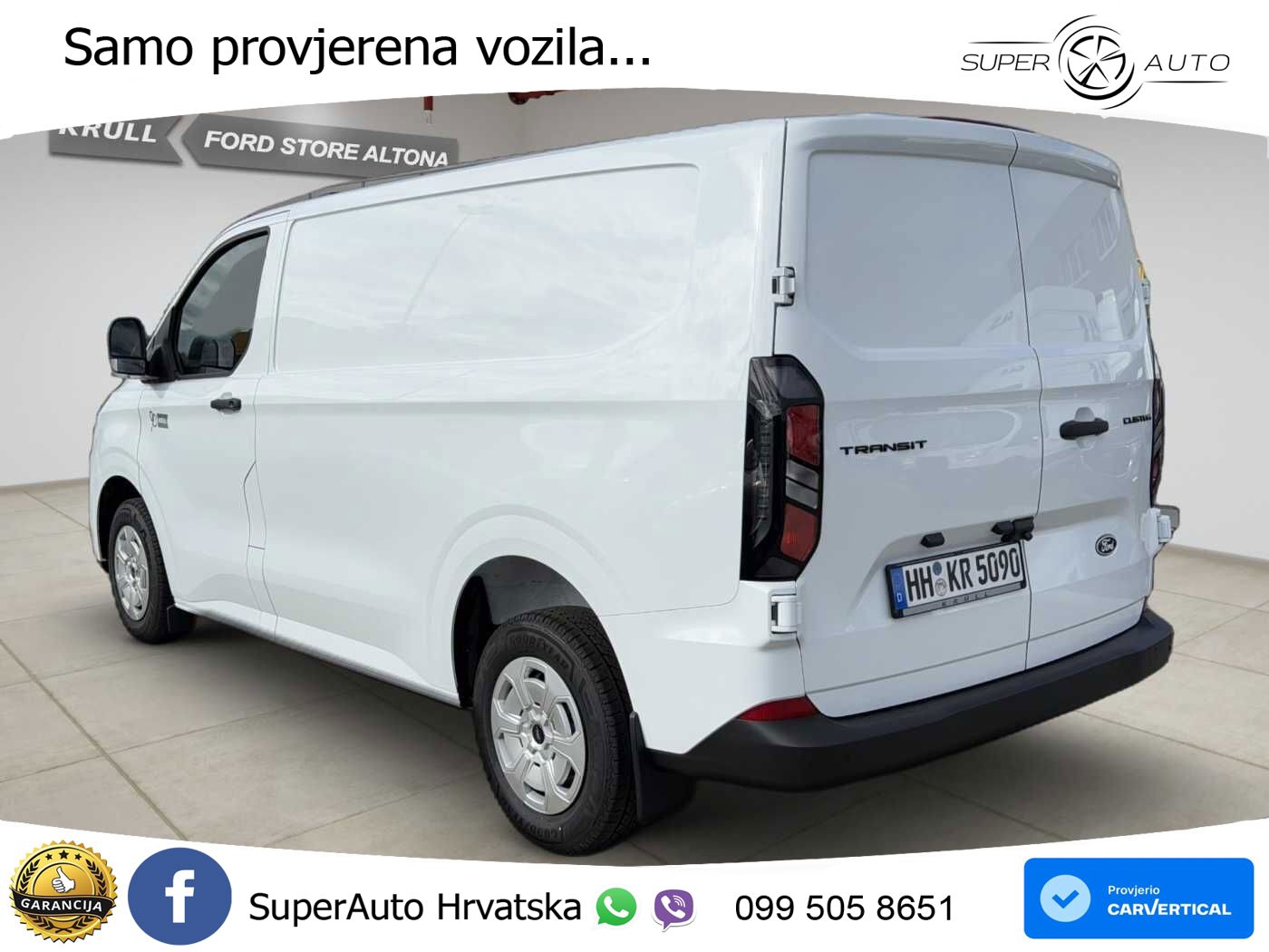 Ford Transit Custom 2.0 EcoBlue 320 L1 Trend 136 KS