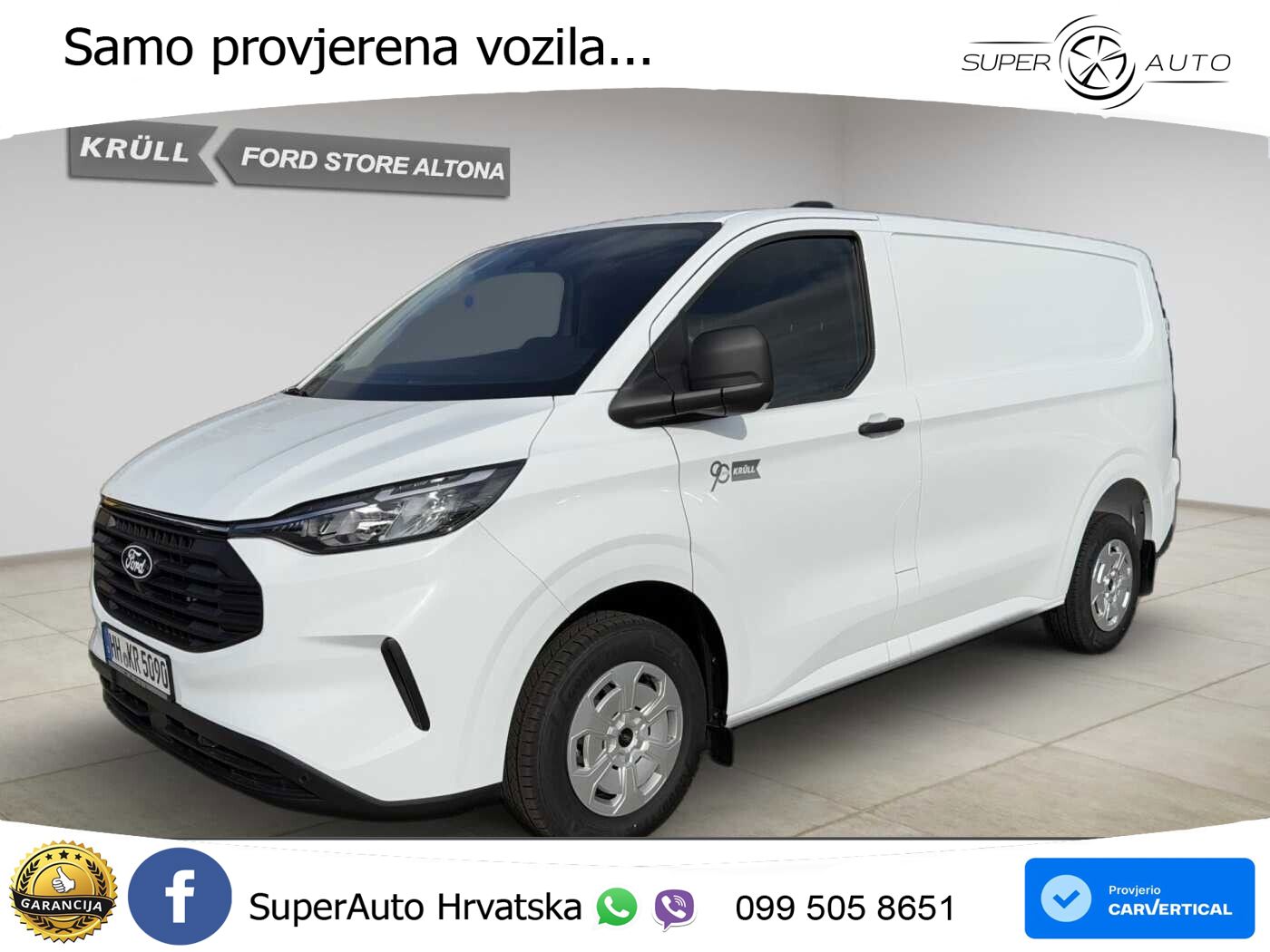 Ford Transit Custom 2.0 EcoBlue 320 L1 Trend 136 KS