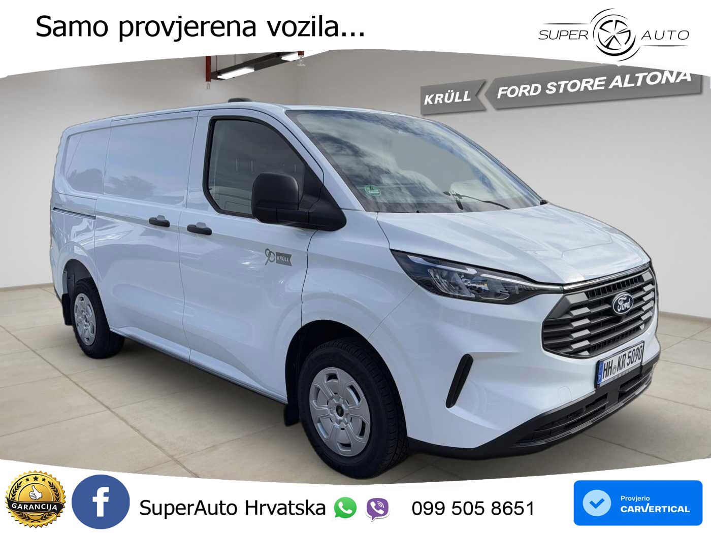 Ford Transit Custom 2.0 EcoBlue 320 L1 Trend 136 KS