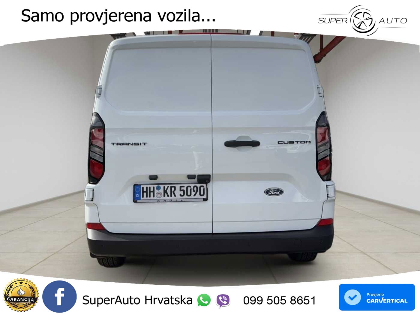 Ford Transit Custom 2.0 EcoBlue 320 L1 Trend 136 KS