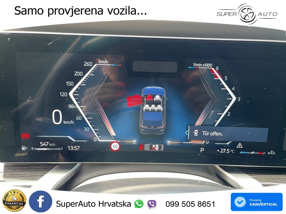 BMW 740d (299 KS) xDrive Steptronic M Sport ZRAČNI+ACC+GR SJED+KAM+PANO