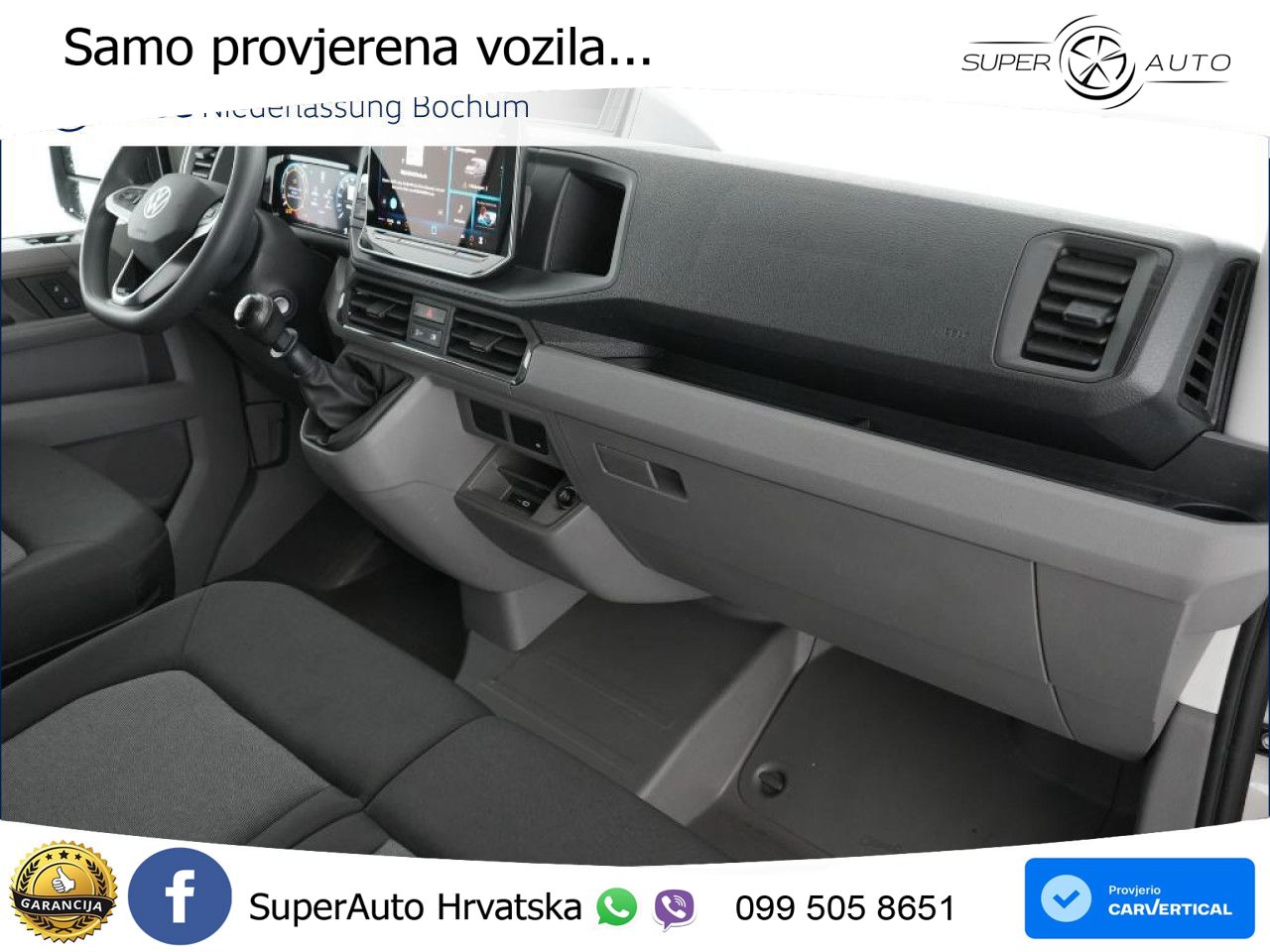 Volkswagen Crafter Kasten lang AHK Kamera Klima Euro6 ZV 177 KS