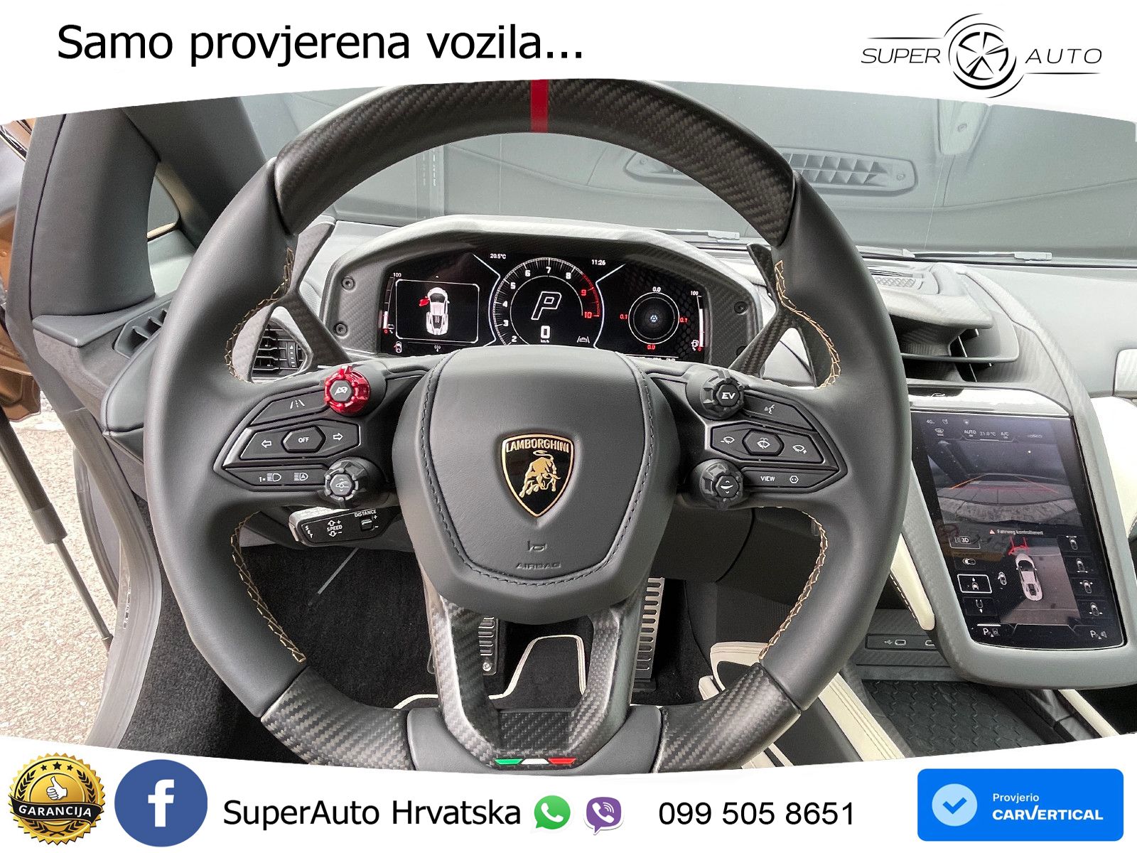 Lamborghini Revuelto 6.5 V12 (1015 KS) 4WD DCT LED+ACC