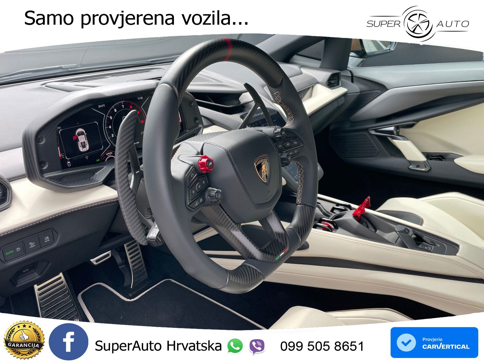 Lamborghini Revuelto 6.5 V12 (1015 KS) 4WD DCT LED+ACC