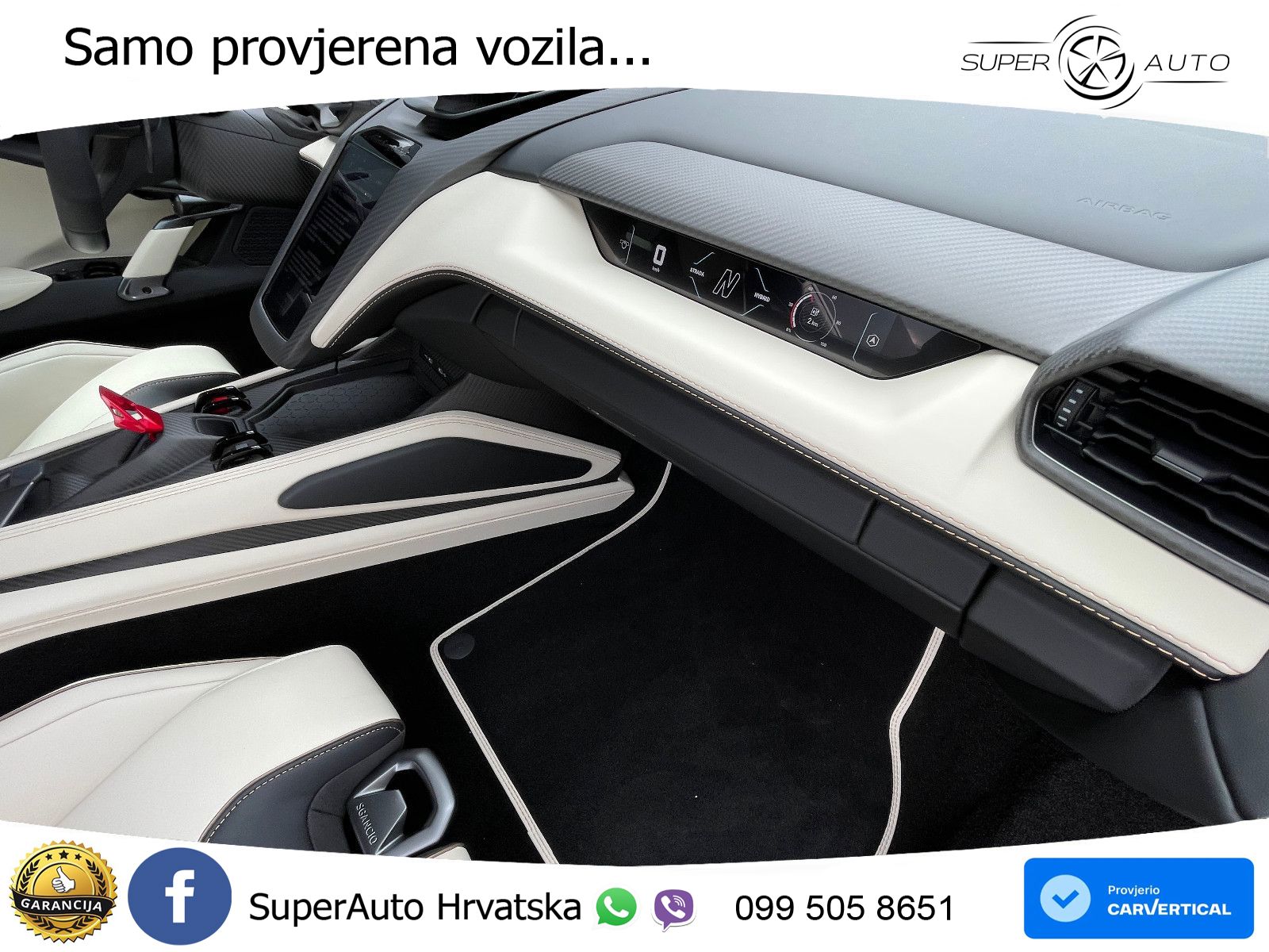 Lamborghini Revuelto 6.5 V12 (1015 KS) 4WD DCT LED+ACC