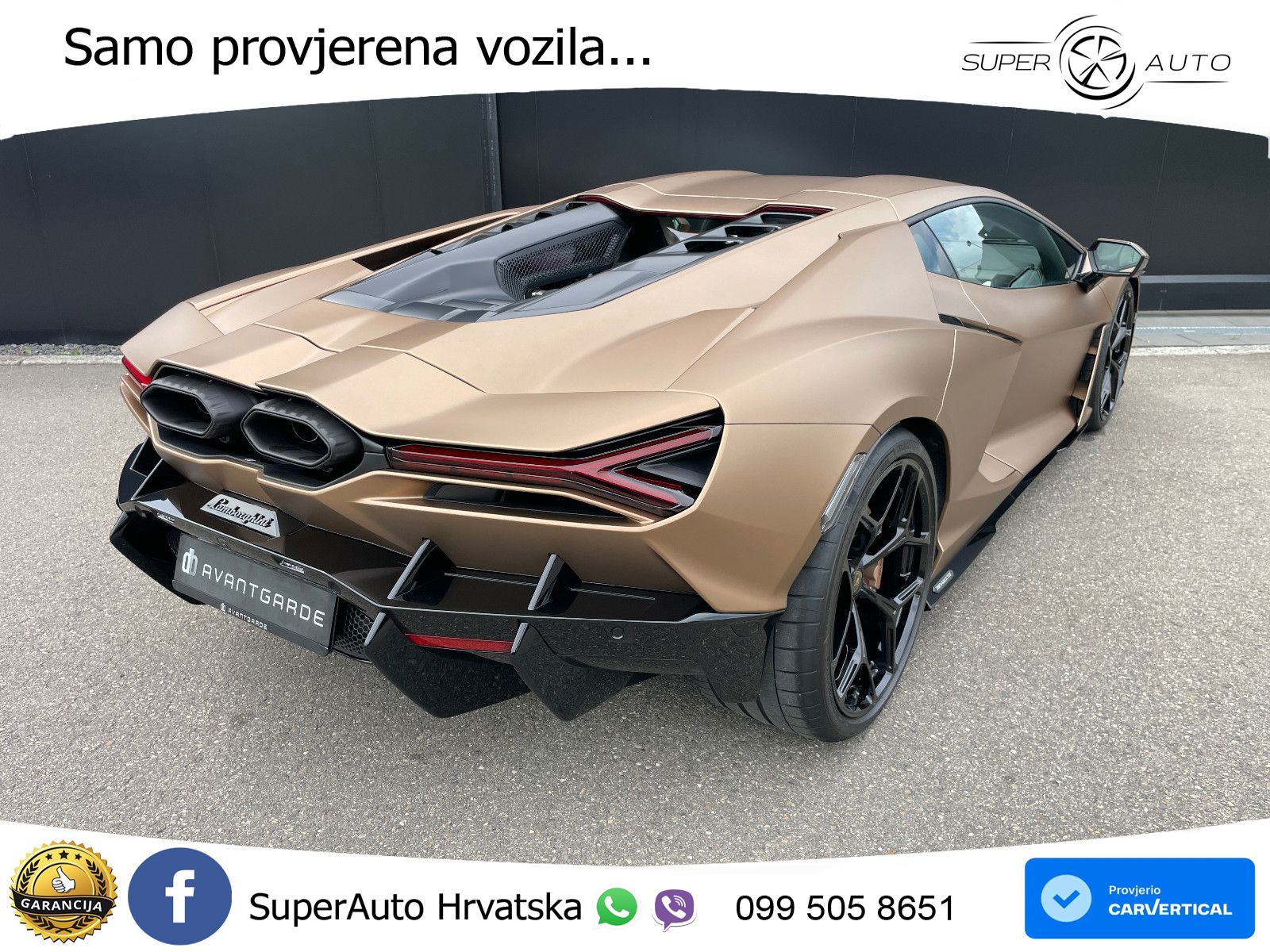 Lamborghini Revuelto 6.5 V12 (1015 KS) 4WD DCT LED+ACC