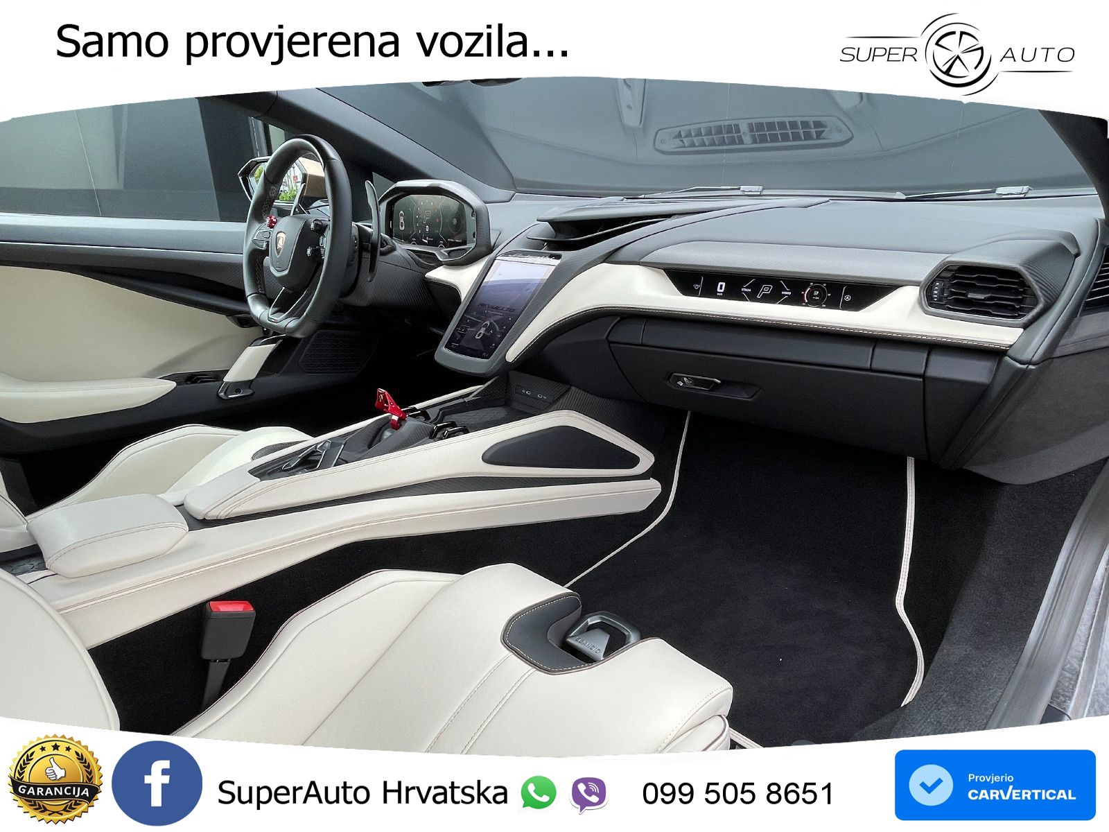 Lamborghini Revuelto 6.5 V12 (1015 KS) 4WD DCT LED+ACC