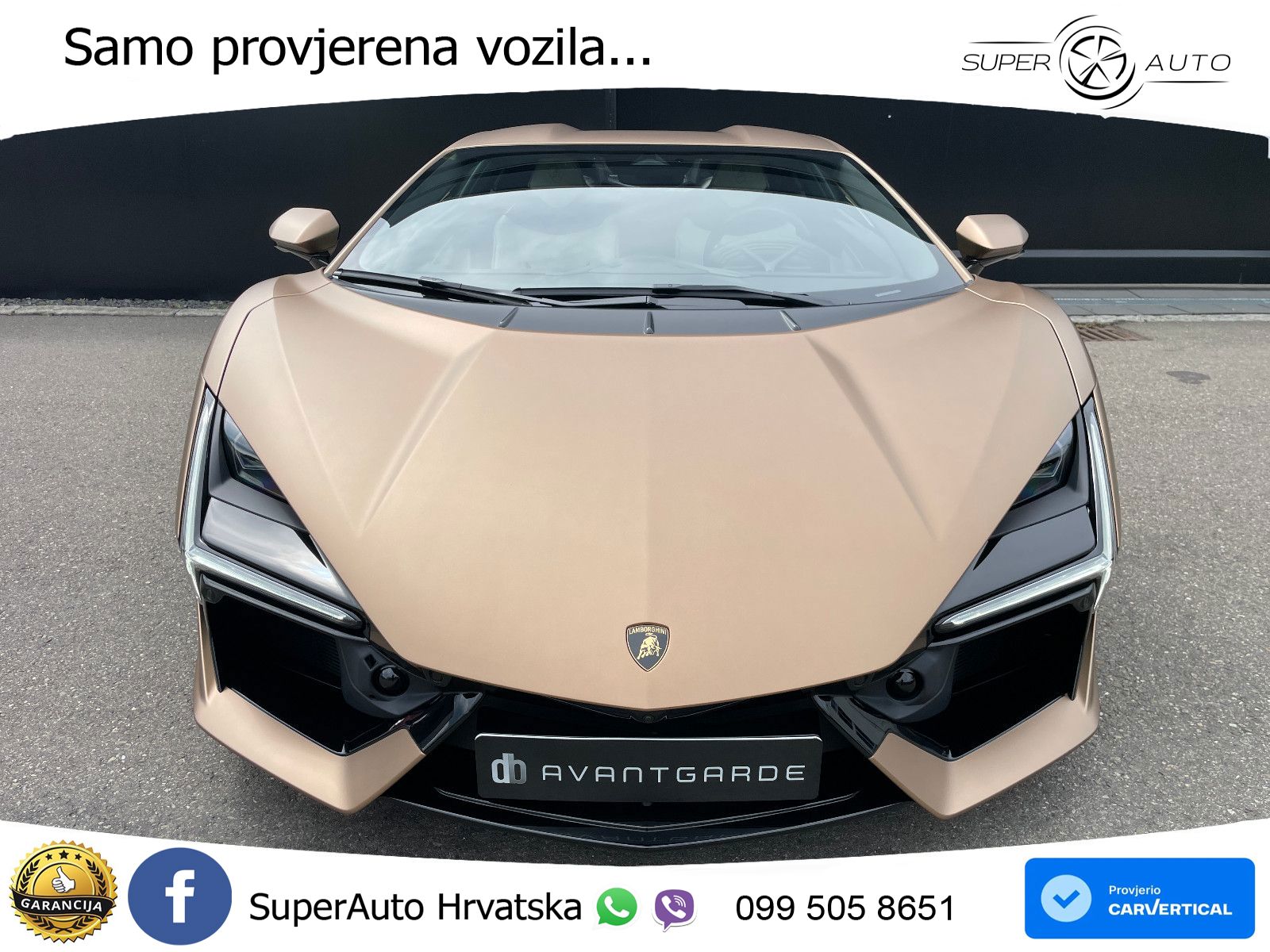 Lamborghini Revuelto 6.5 V12 (1015 KS) 4WD DCT LED+ACC