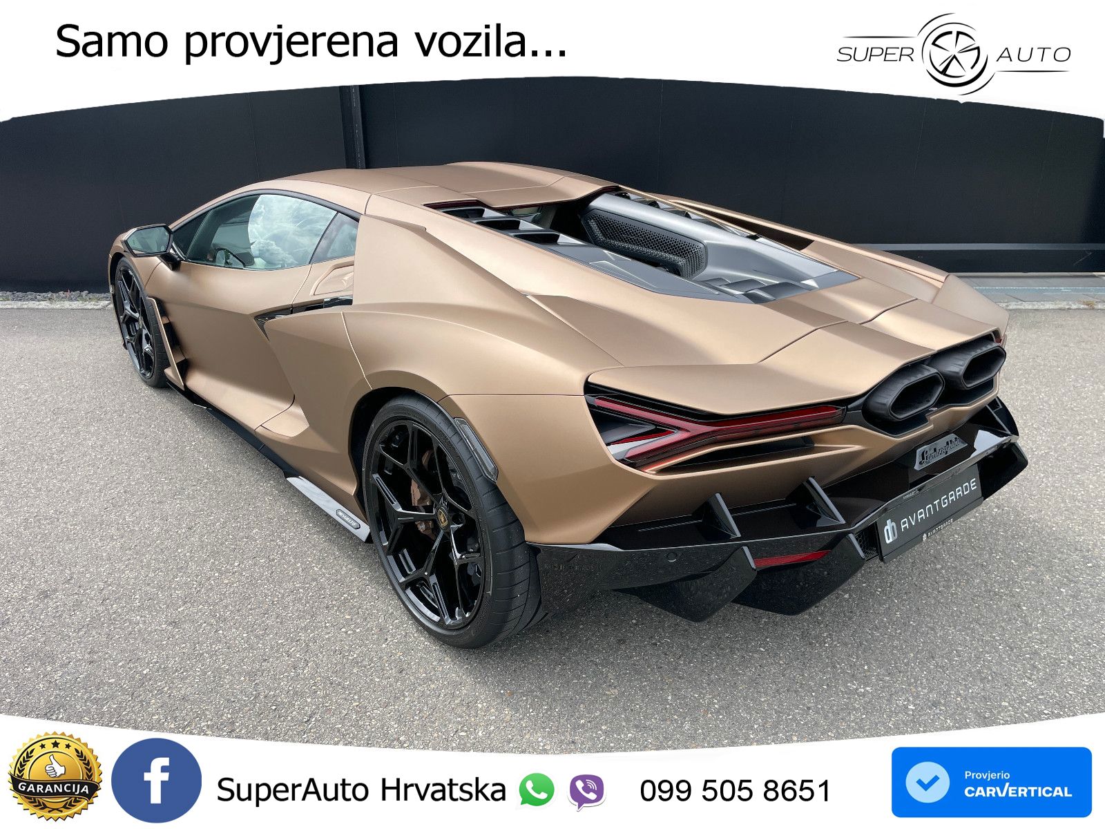 Lamborghini Revuelto 6.5 V12 (1015 KS) 4WD DCT LED+ACC