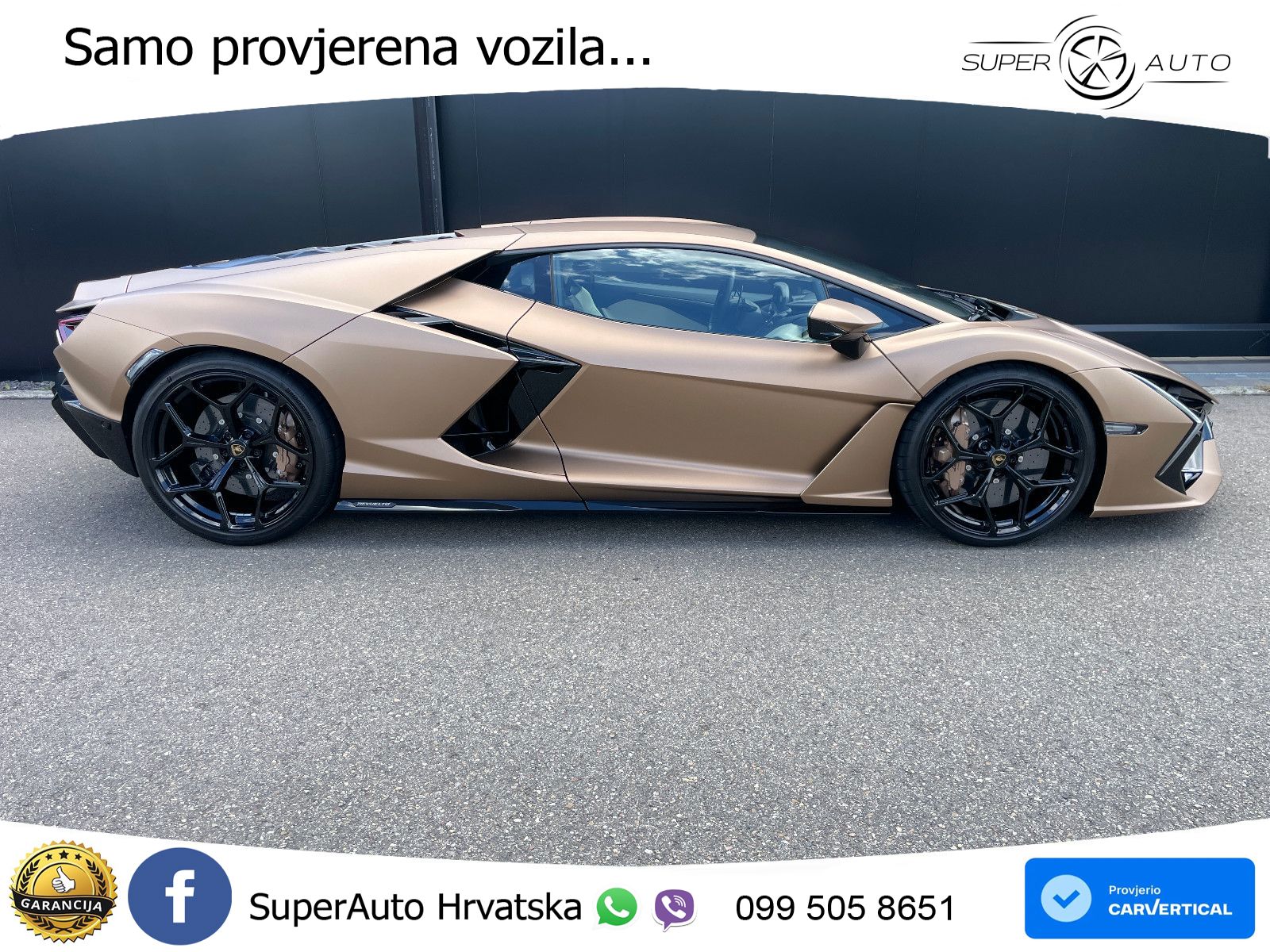 Lamborghini Revuelto 6.5 V12 (1015 KS) 4WD DCT LED+ACC