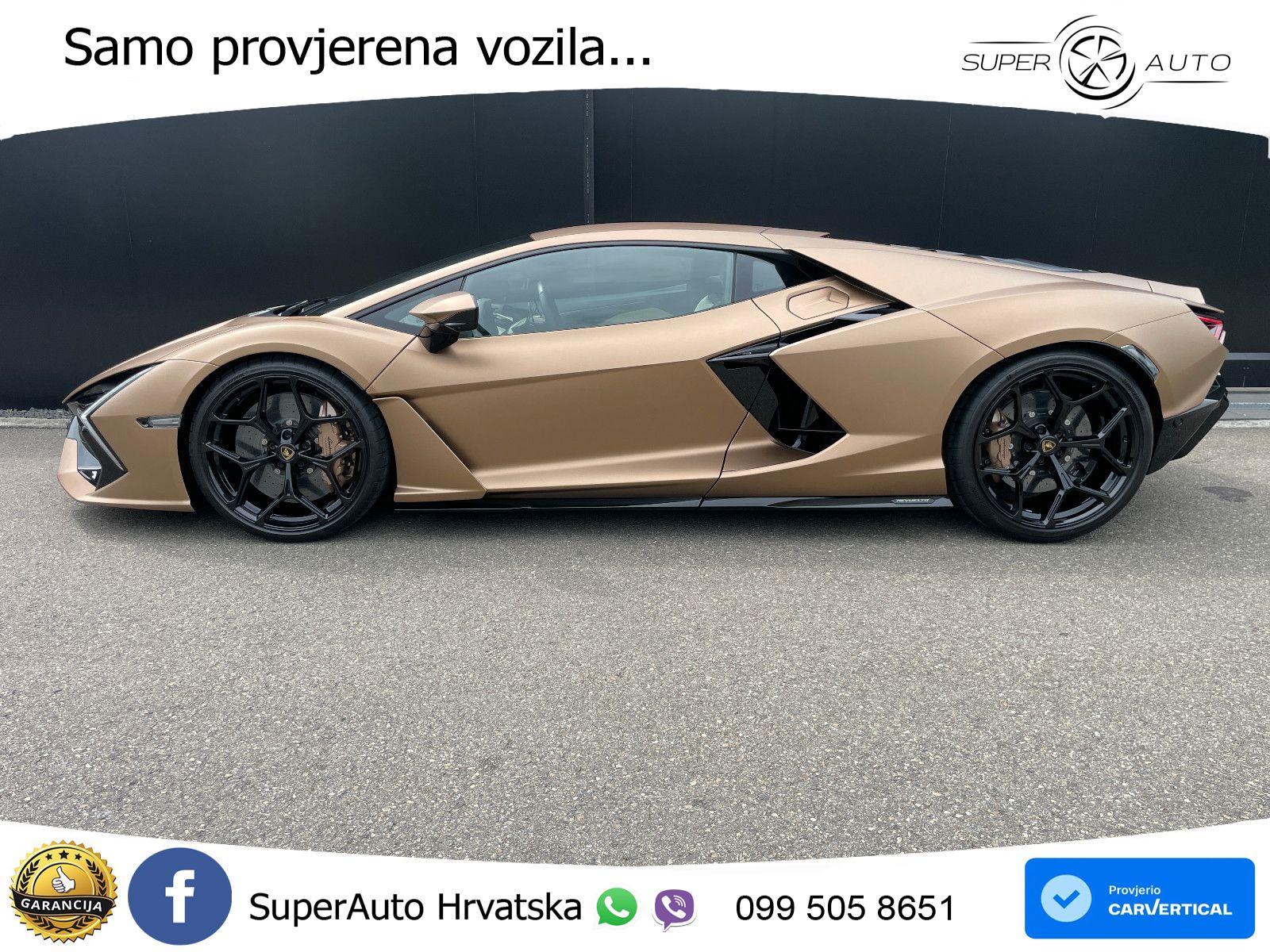 Lamborghini Revuelto 6.5 V12 (1015 KS) 4WD DCT LED+ACC