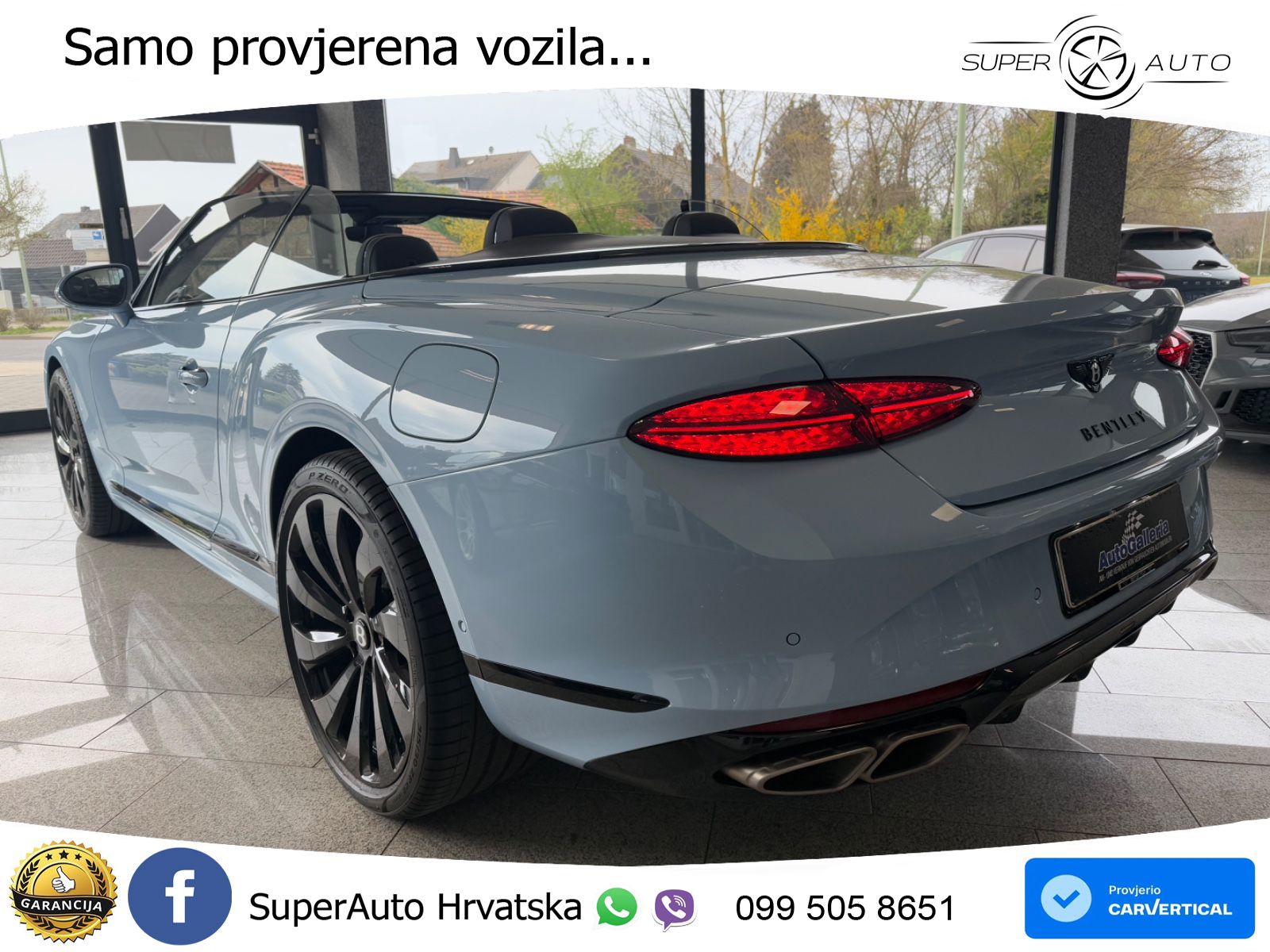 Bentley Continental GTC IV 4.0 V8 TFSi (680 KS) AWD DCT LED+GR SJED+ACC
