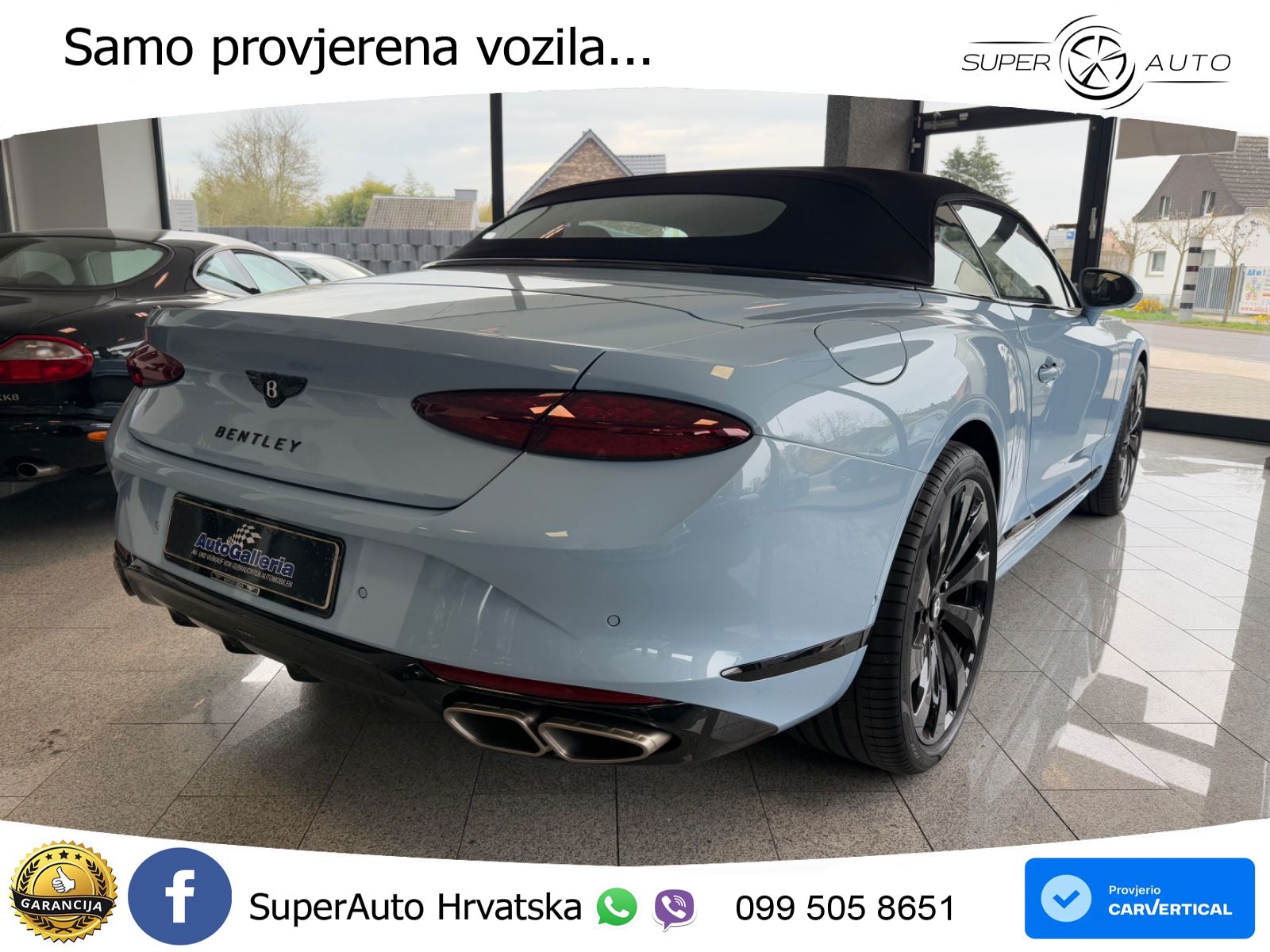 Bentley Continental GTC IV 4.0 V8 TFSi (680 KS) AWD DCT LED+GR SJED+ACC