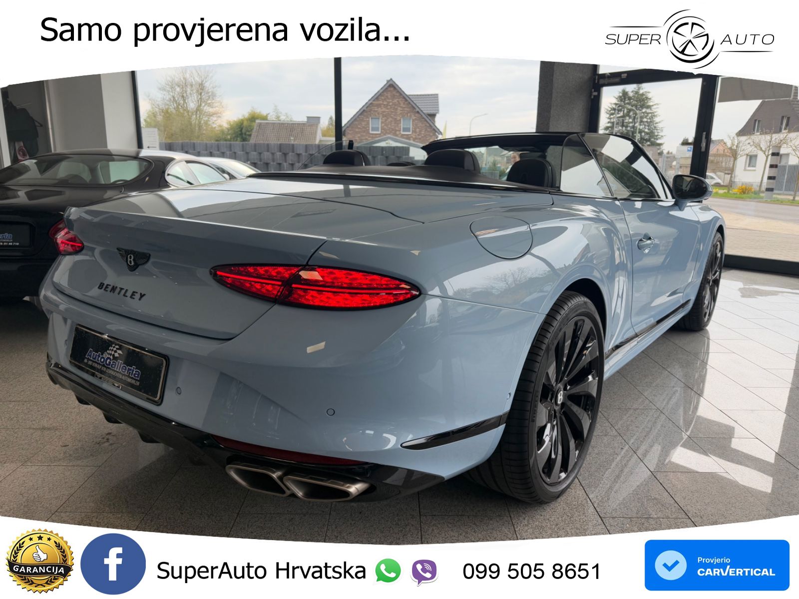 Bentley Continental GTC IV 4.0 V8 TFSi (680 KS) AWD DCT LED+GR SJED+ACC