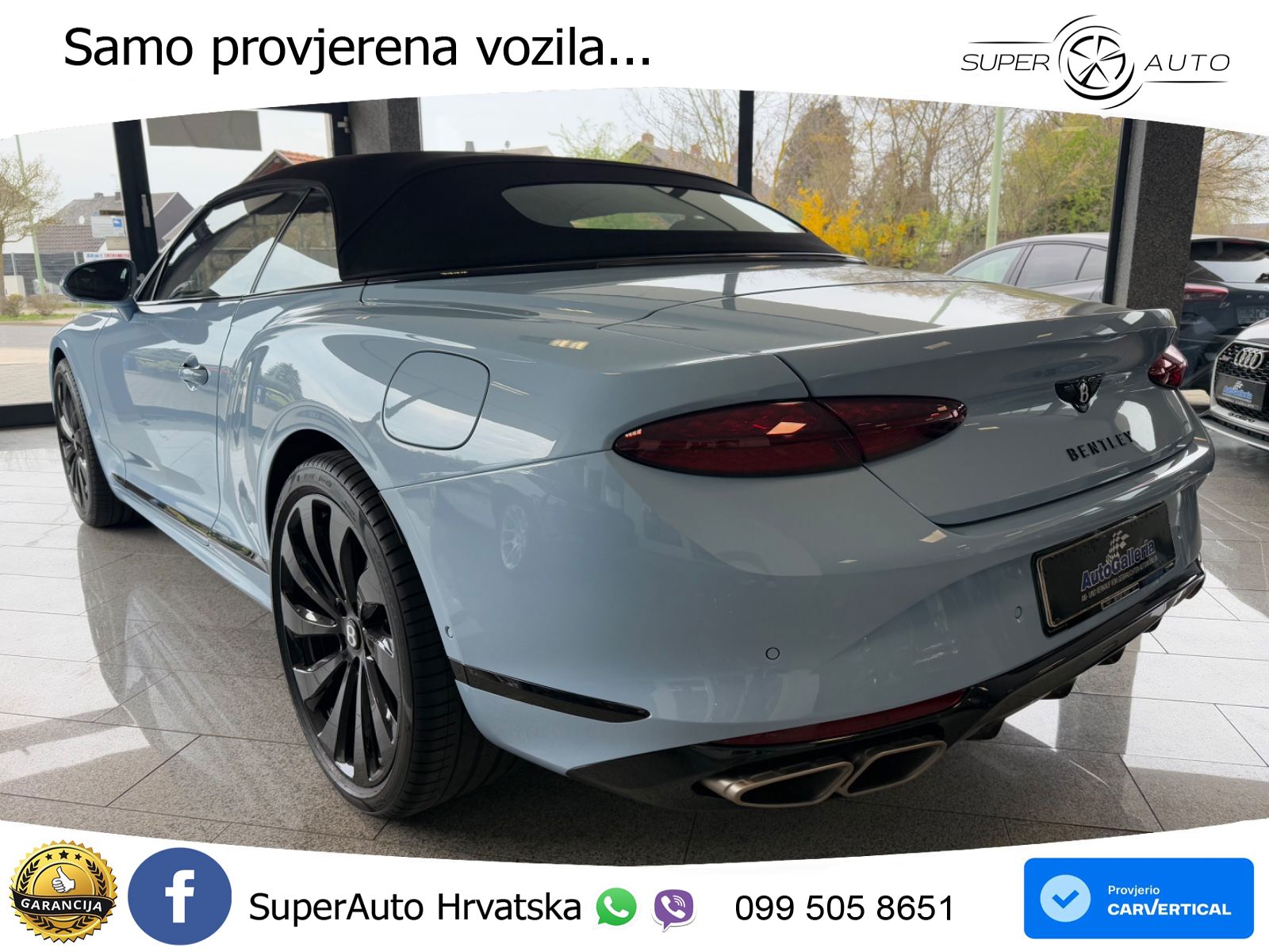 Bentley Continental GTC IV 4.0 V8 TFSi (680 KS) AWD DCT LED+GR SJED+ACC