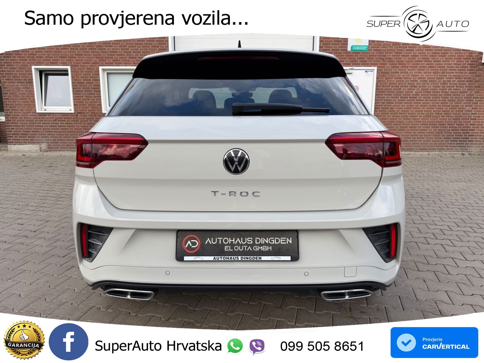 Volkswagen T-Roc I 2.0 TDI (150 KS) DSG LED+GR SJED+ACC
