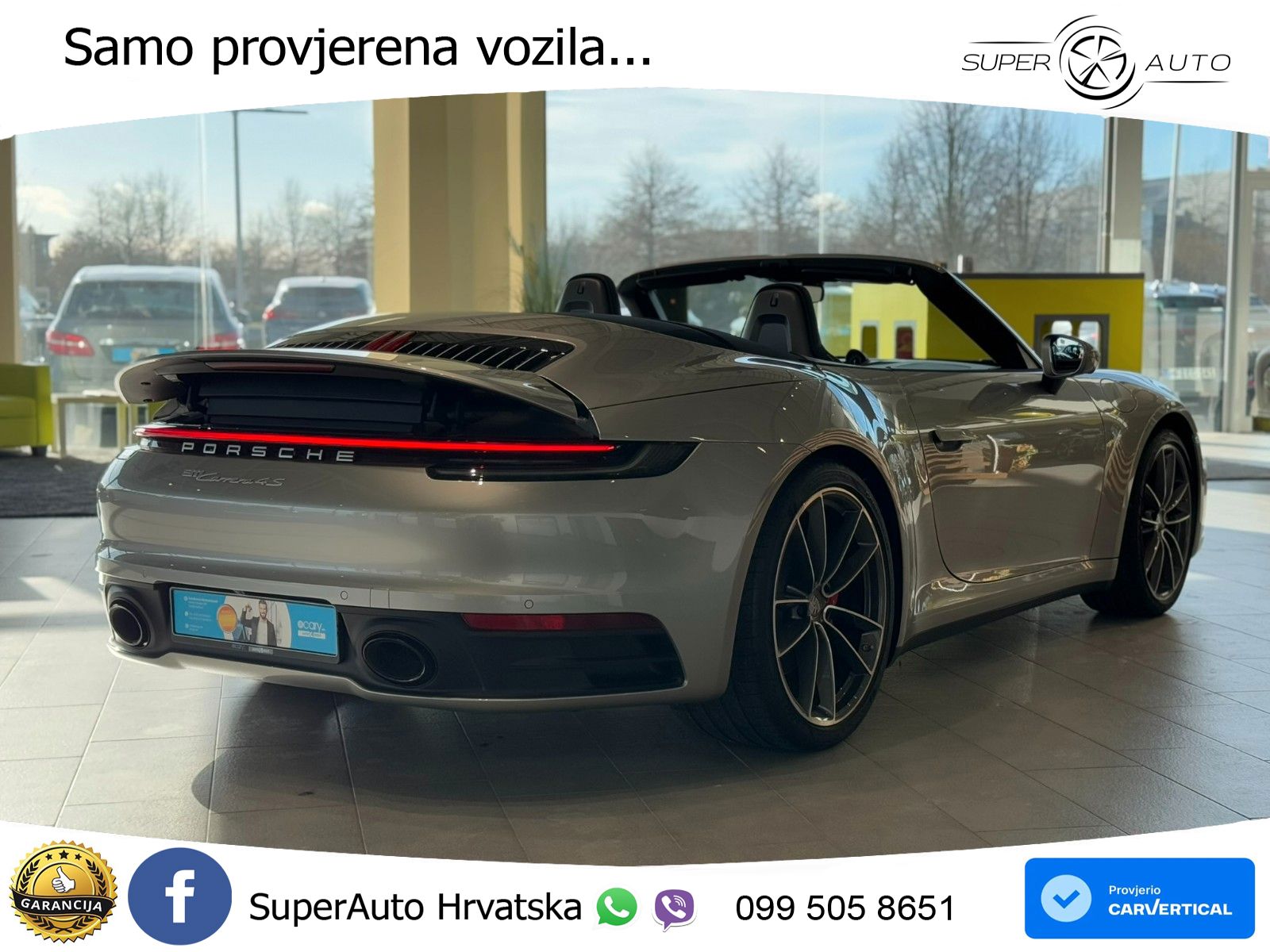 Porsche 911 Carrera S 3.0 (450 KS) PDK LED+GR SJED+ACC