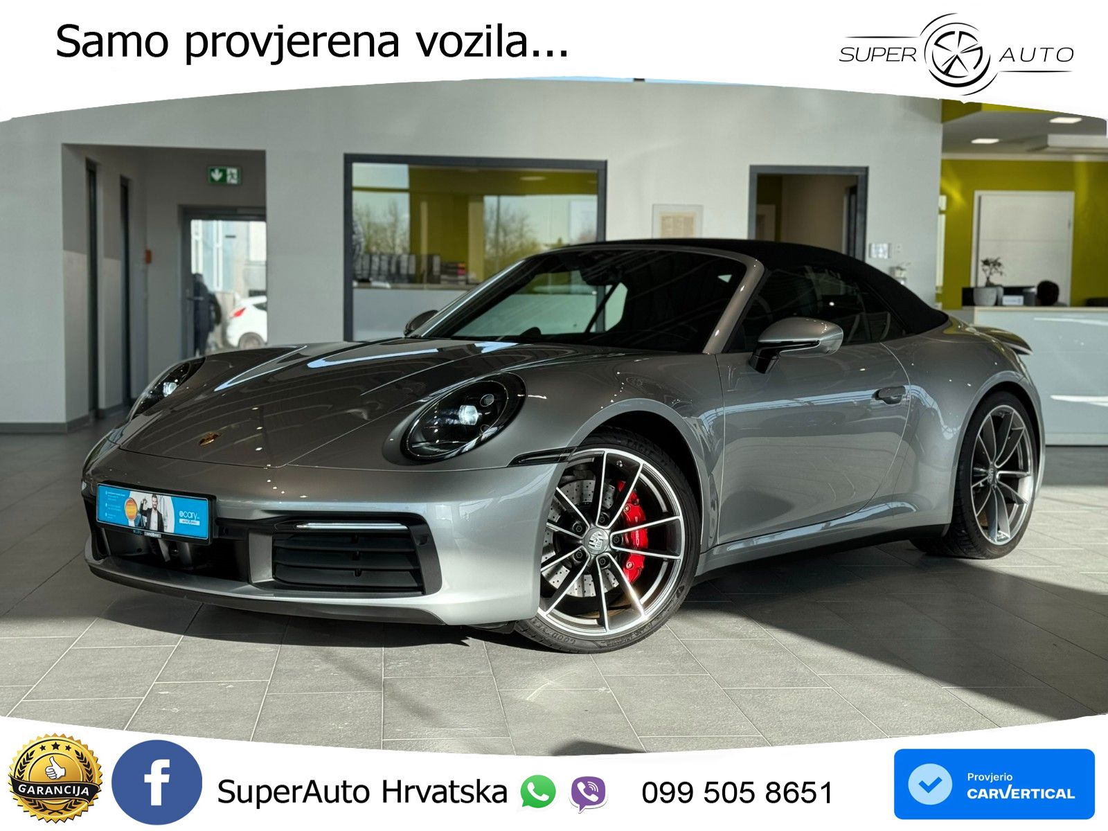 Porsche 911 Carrera S 3.0 (450 KS) PDK LED+GR SJED+ACC