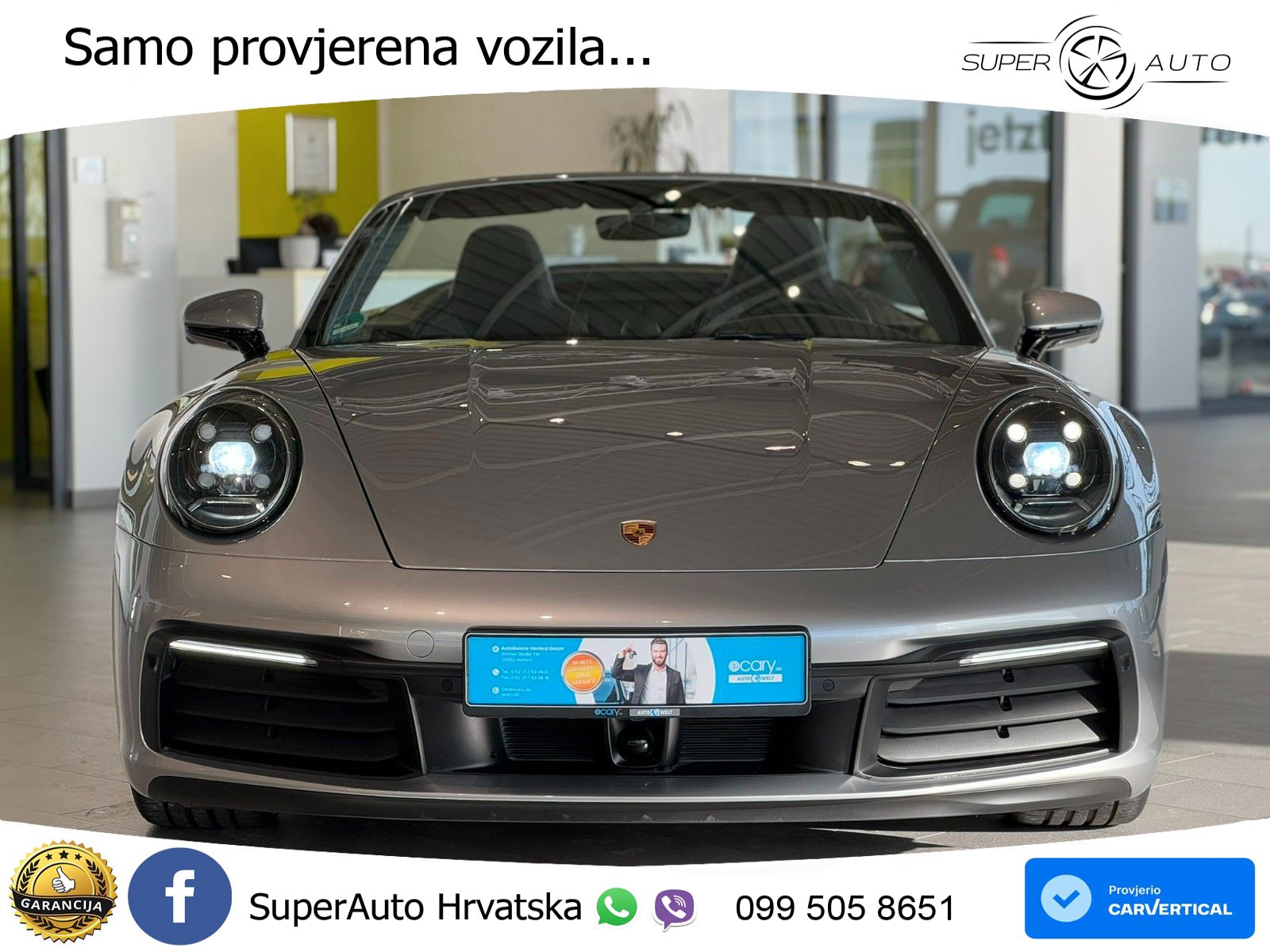 Porsche 911 Carrera S 3.0 (450 KS) PDK LED+GR SJED+ACC