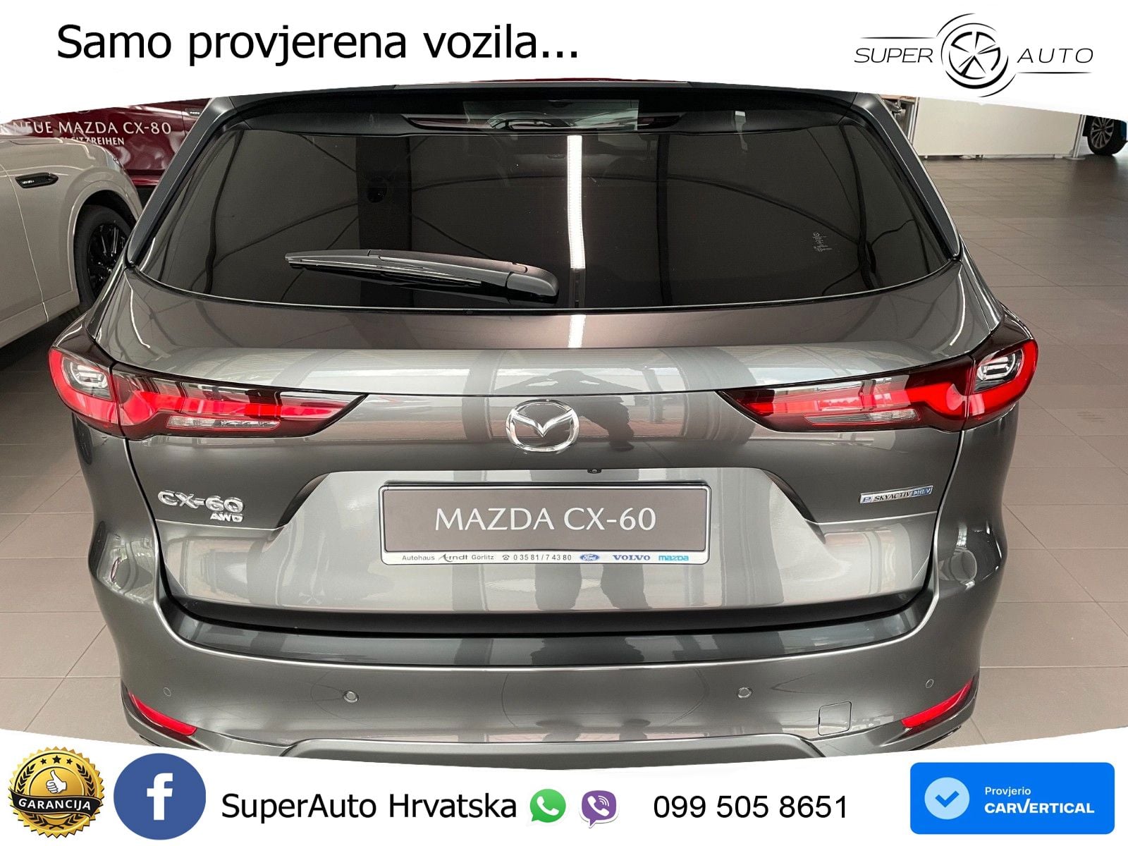 Mazda CX-60 2.5 e-Skyactiv (328 KS) AWD Automatic MATRIX+GR SJED+KAM