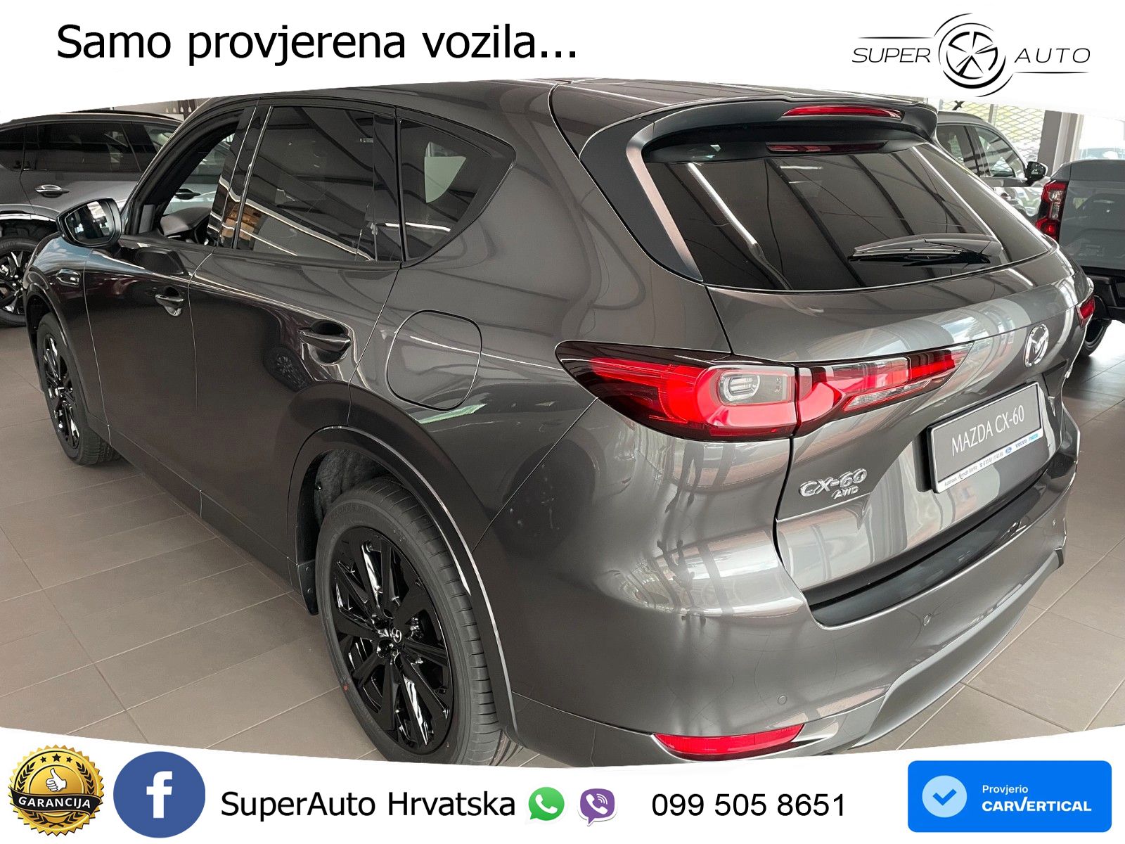 Mazda CX-60 2.5 e-Skyactiv (328 KS) AWD Automatic MATRIX+GR SJED+KAM