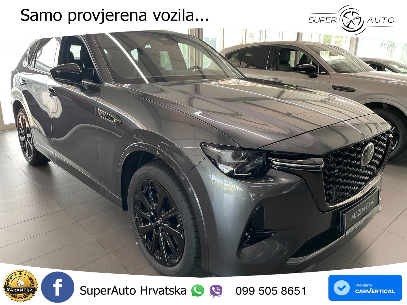 Mazda CX-60 2.5 e-Skyactiv (328 KS) AWD Automatic MATRIX+GR SJED+KAM