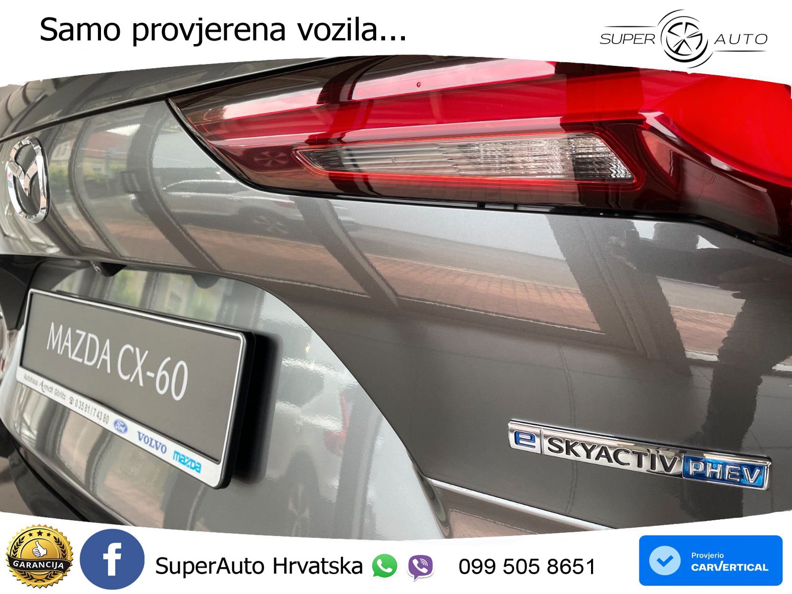 Mazda CX-60 2.5 e-Skyactiv (328 KS) AWD Automatic MATRIX+GR SJED+KAM
