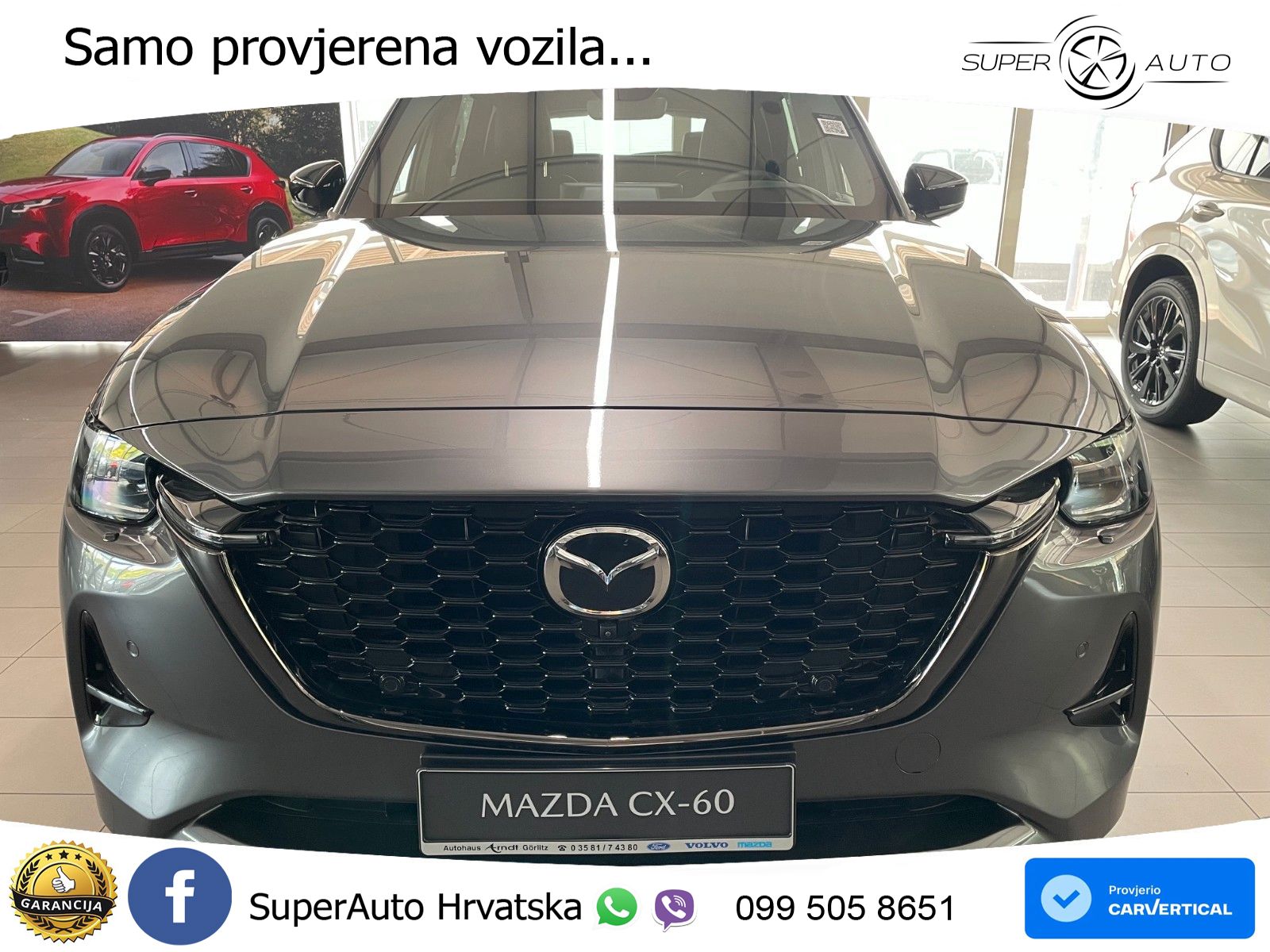 Mazda CX-60 2.5 e-Skyactiv (328 KS) AWD Automatic MATRIX+GR SJED+KAM