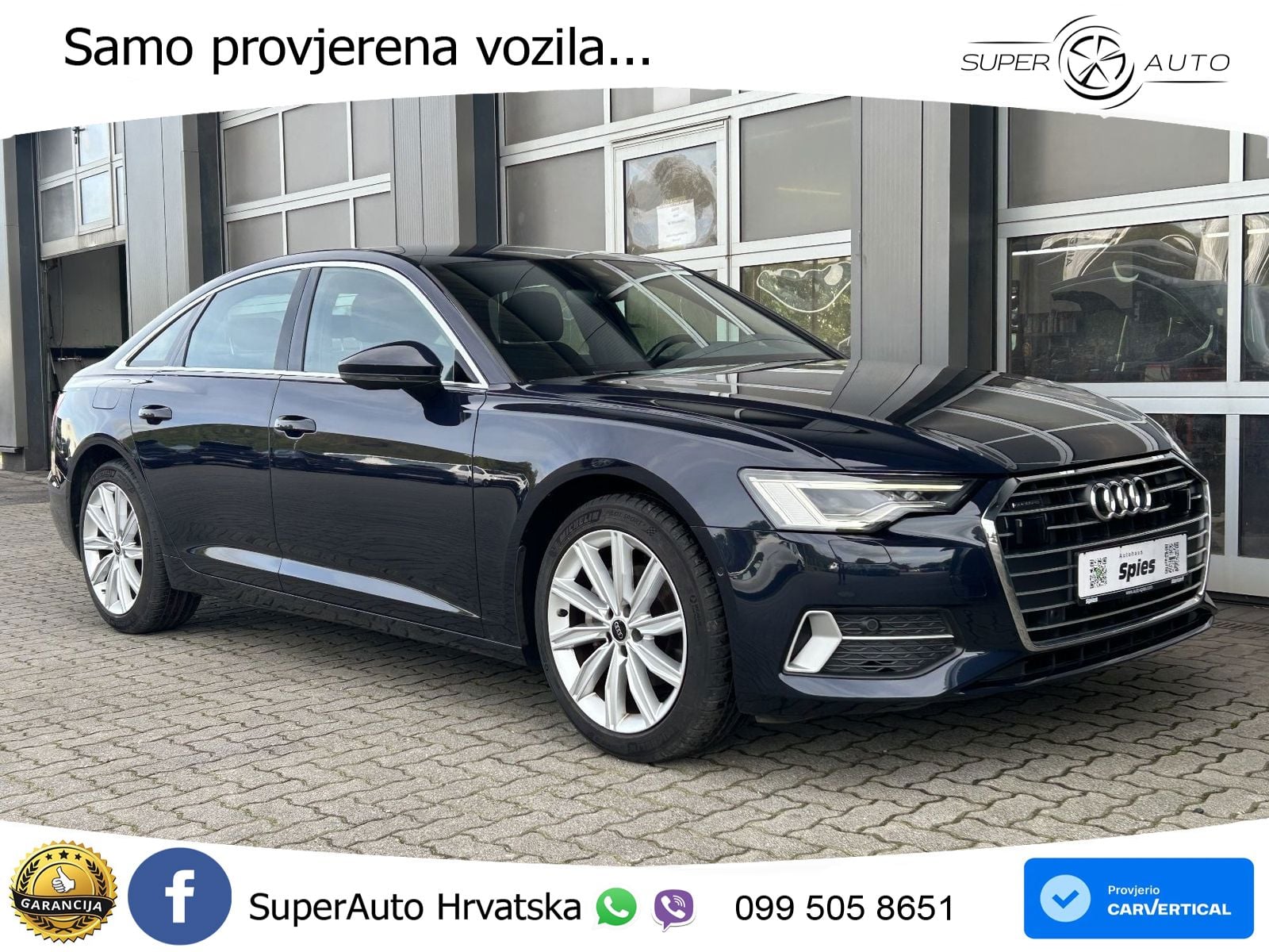 Audi A6 40 TDI (204 KS) quattro ultra S tronic LED+GR SJED+ACC
