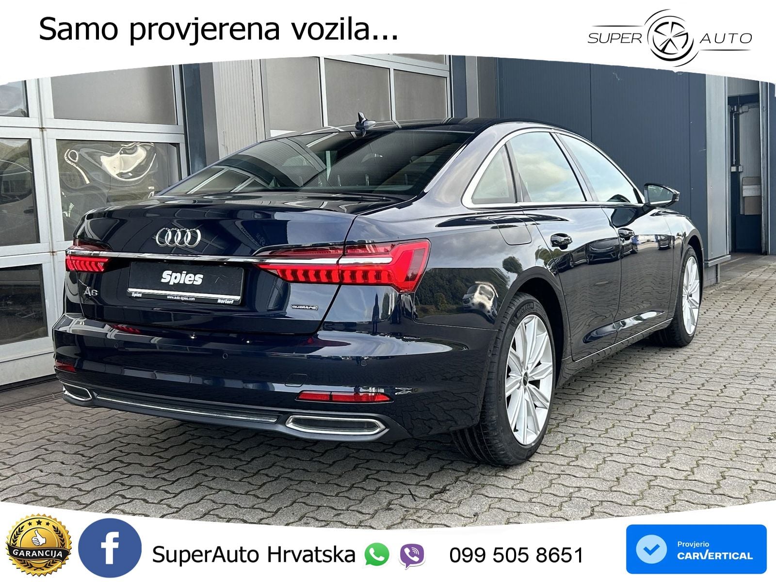 Audi A6 40 TDI (204 KS) quattro ultra S tronic LED+GR SJED+ACC