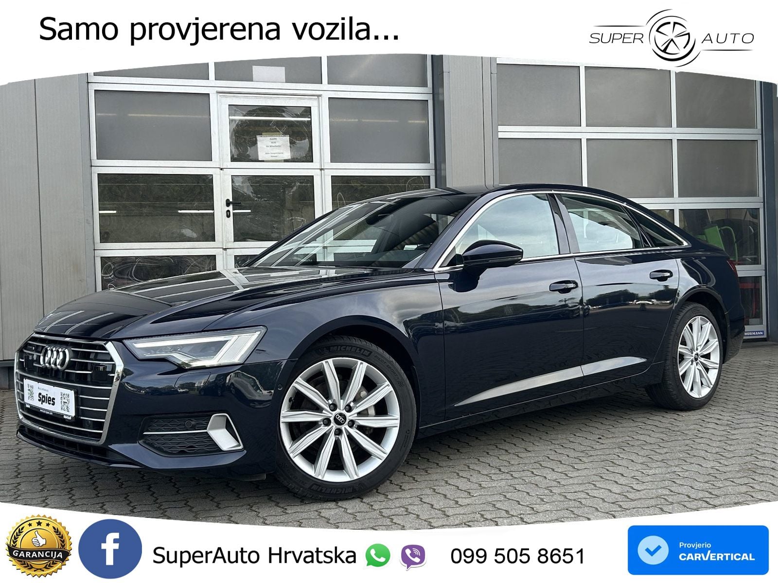 Audi A6 40 TDI (204 KS) quattro ultra S tronic LED+GR SJED+ACC