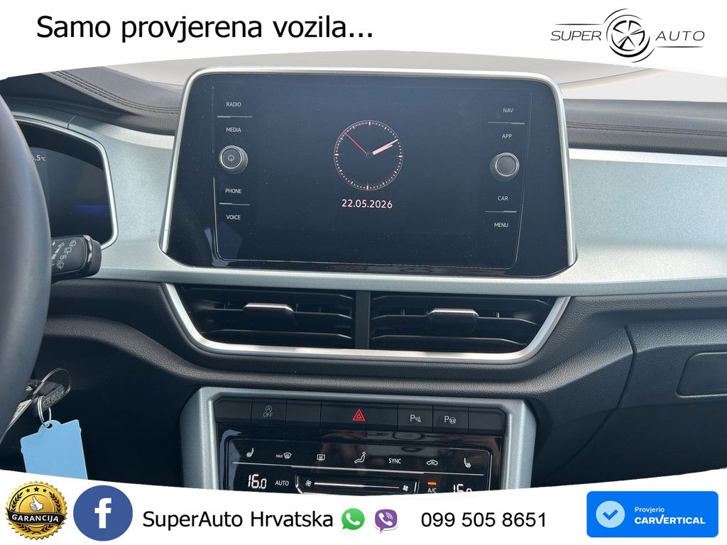Volkswagen T-Roc 1.5 TSI (150 KS) DSG LED+GR SJED+ACC