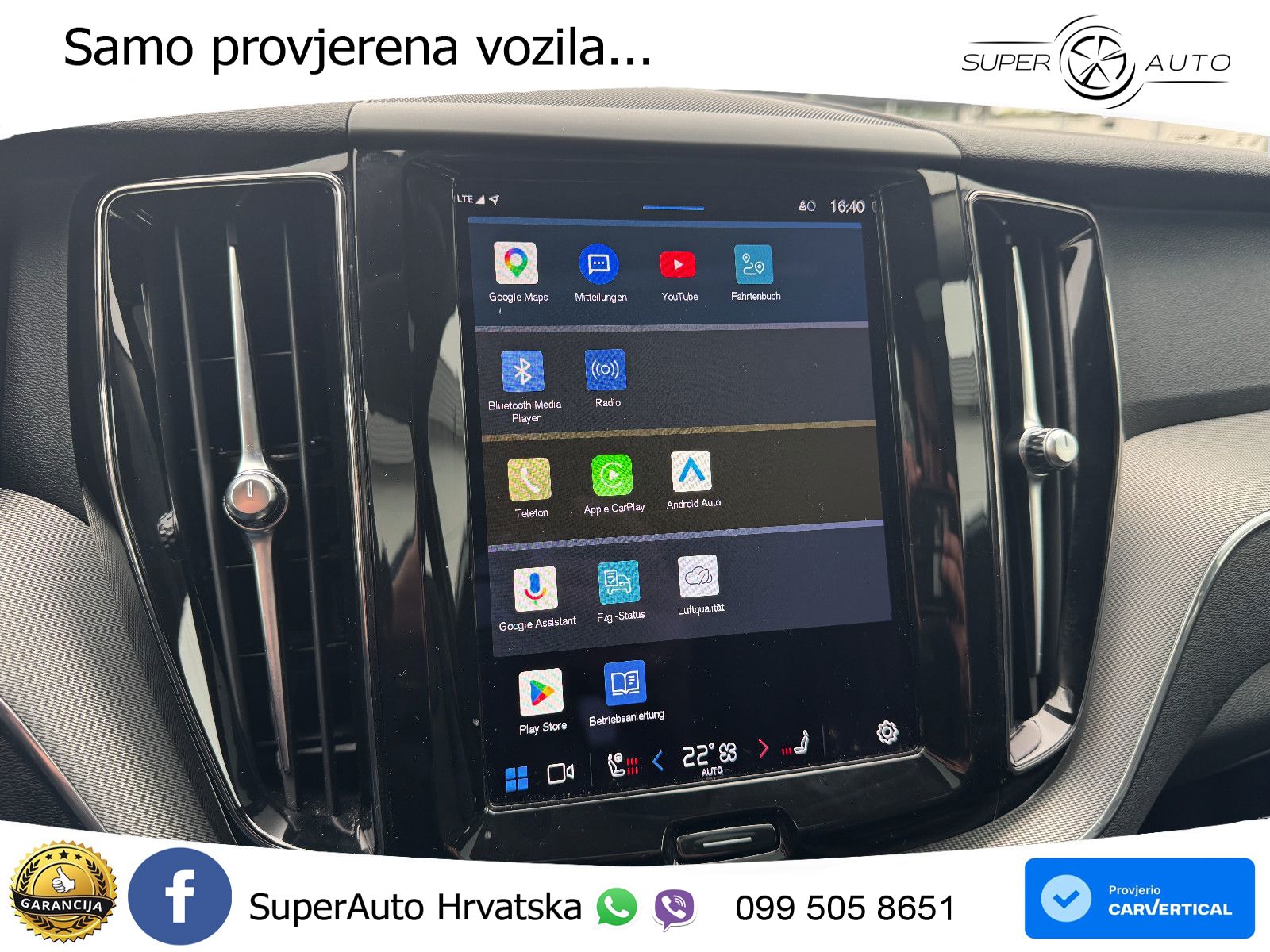 Volvo XC60 B4 Benzin FWD Geartronic ACC+GR SJED+360+PANO