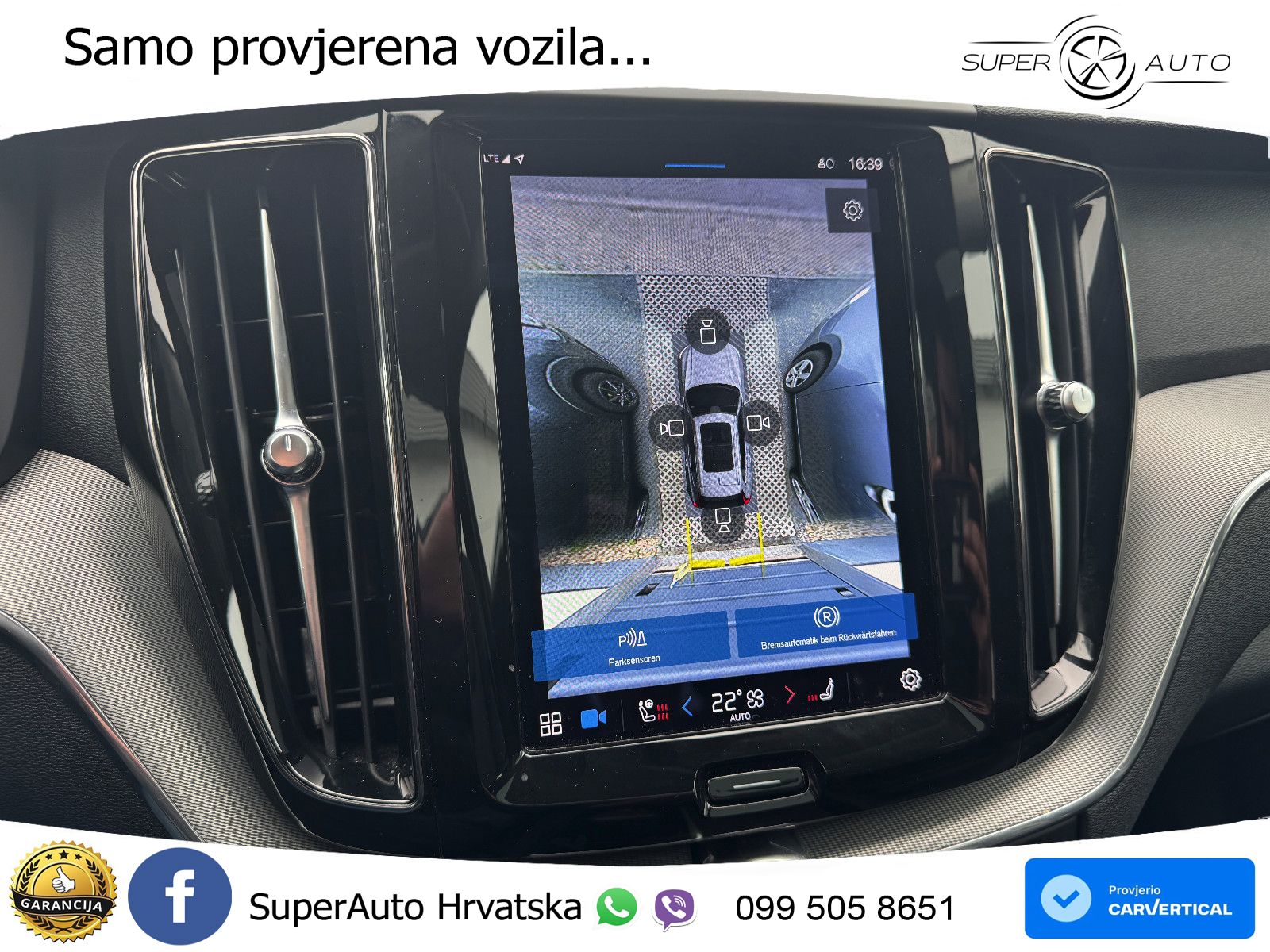 Volvo XC60 B4 Benzin FWD Geartronic ACC+GR SJED+360+PANO